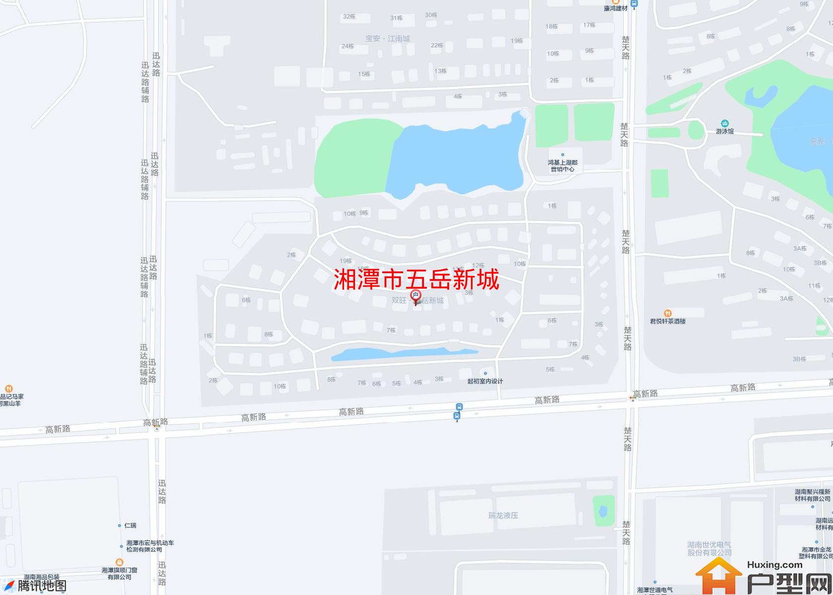 五岳新城小区 - 户型网