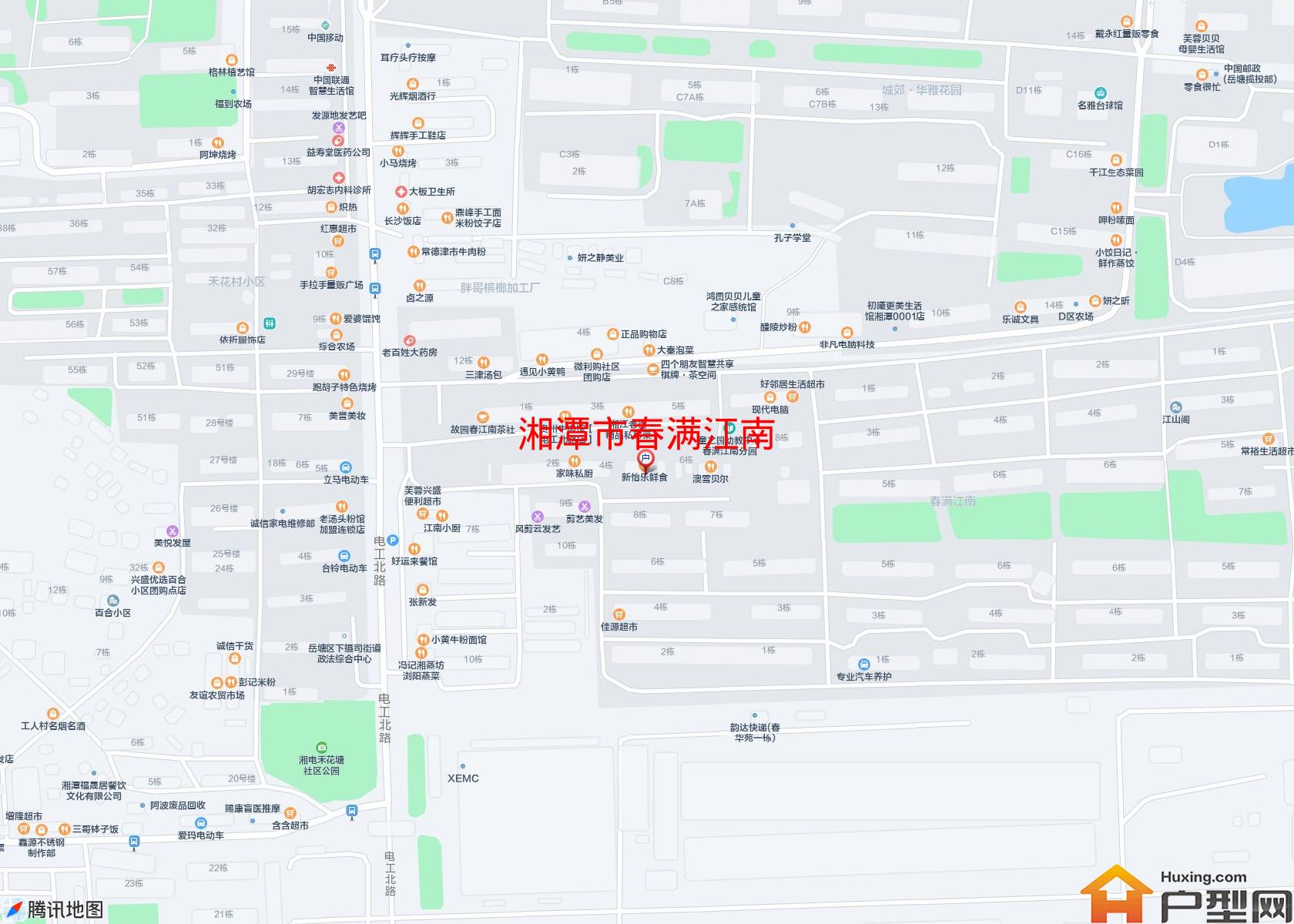 春满江南小区 - 户型网