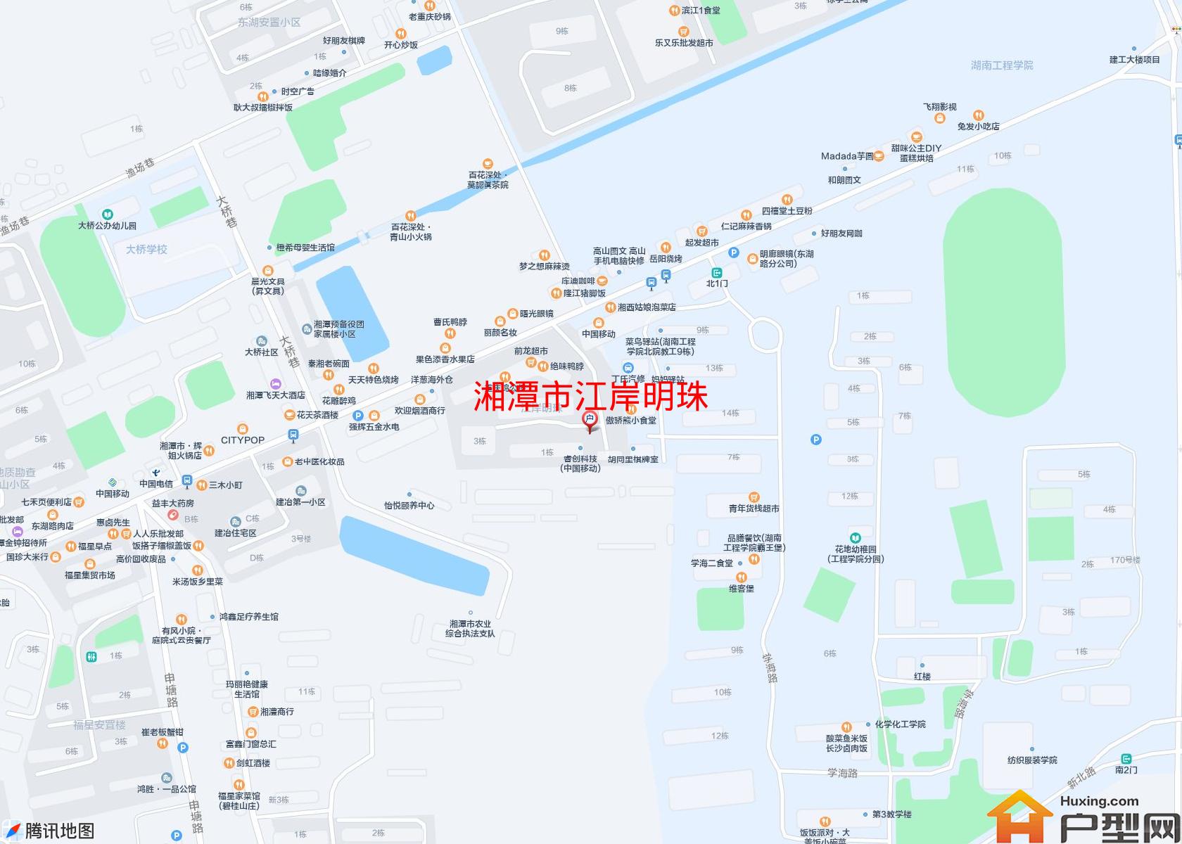 江岸明珠小区 - 户型网