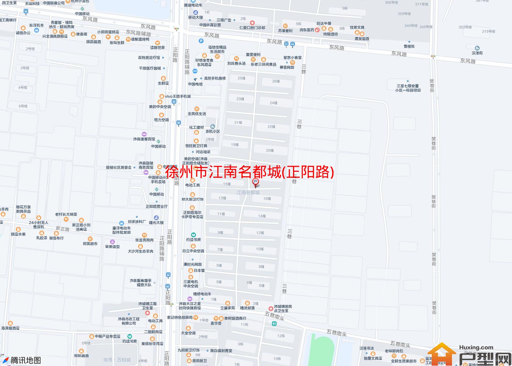 江南名都城(正阳路)小区 - 户型网