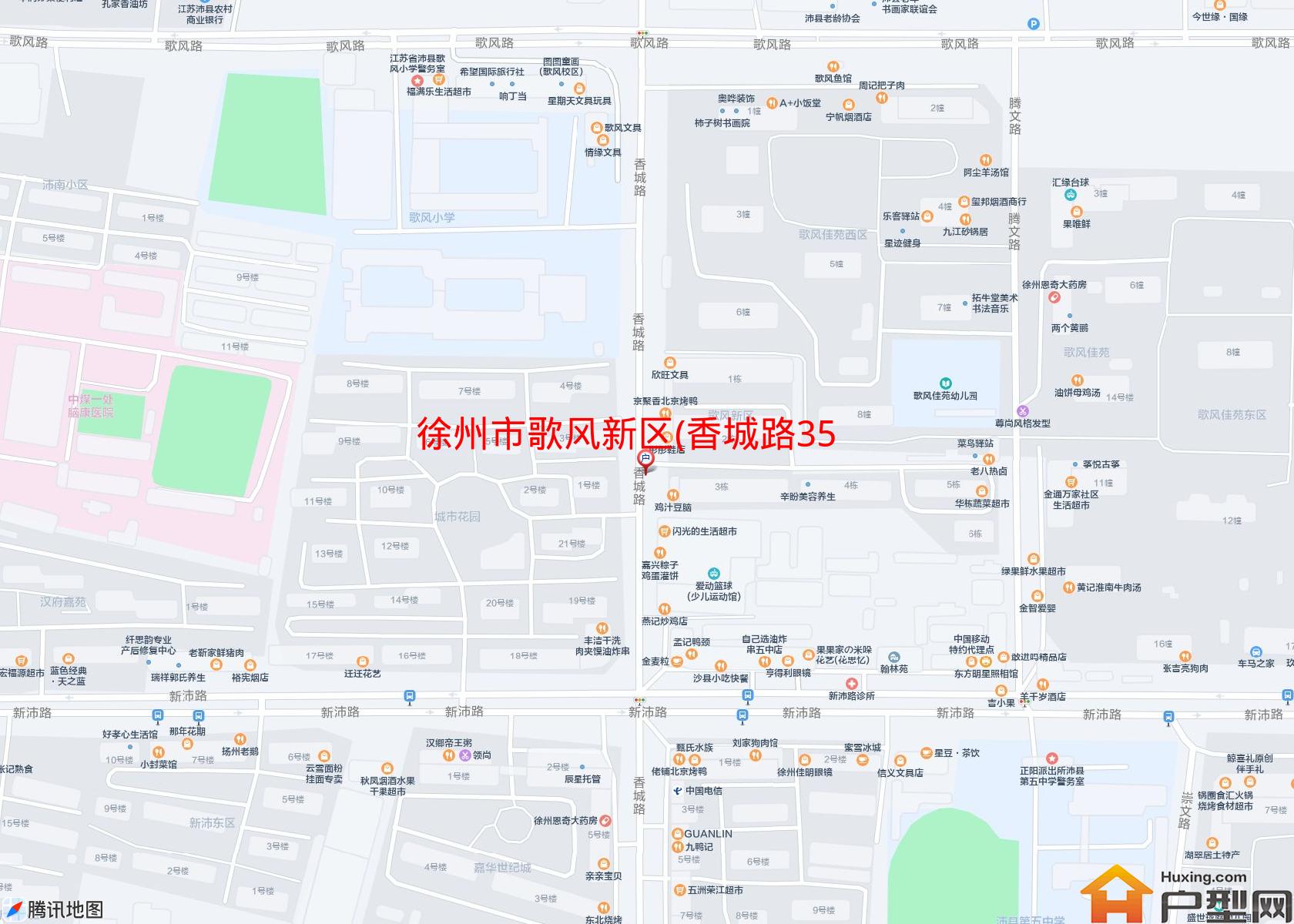 歌风新区(香城路35号)小区 - 户型网