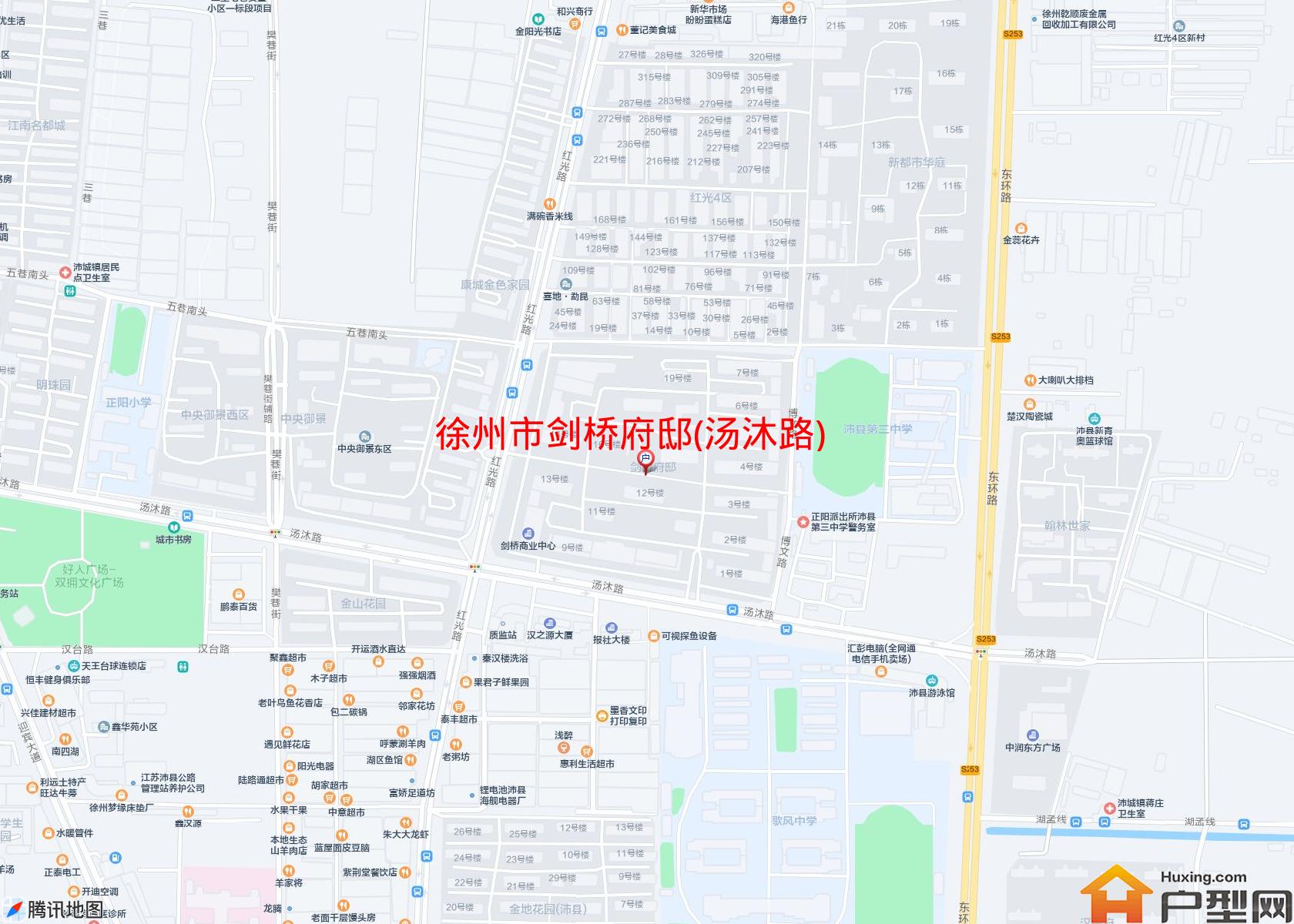 剑桥府邸(汤沐路)小区 - 户型网