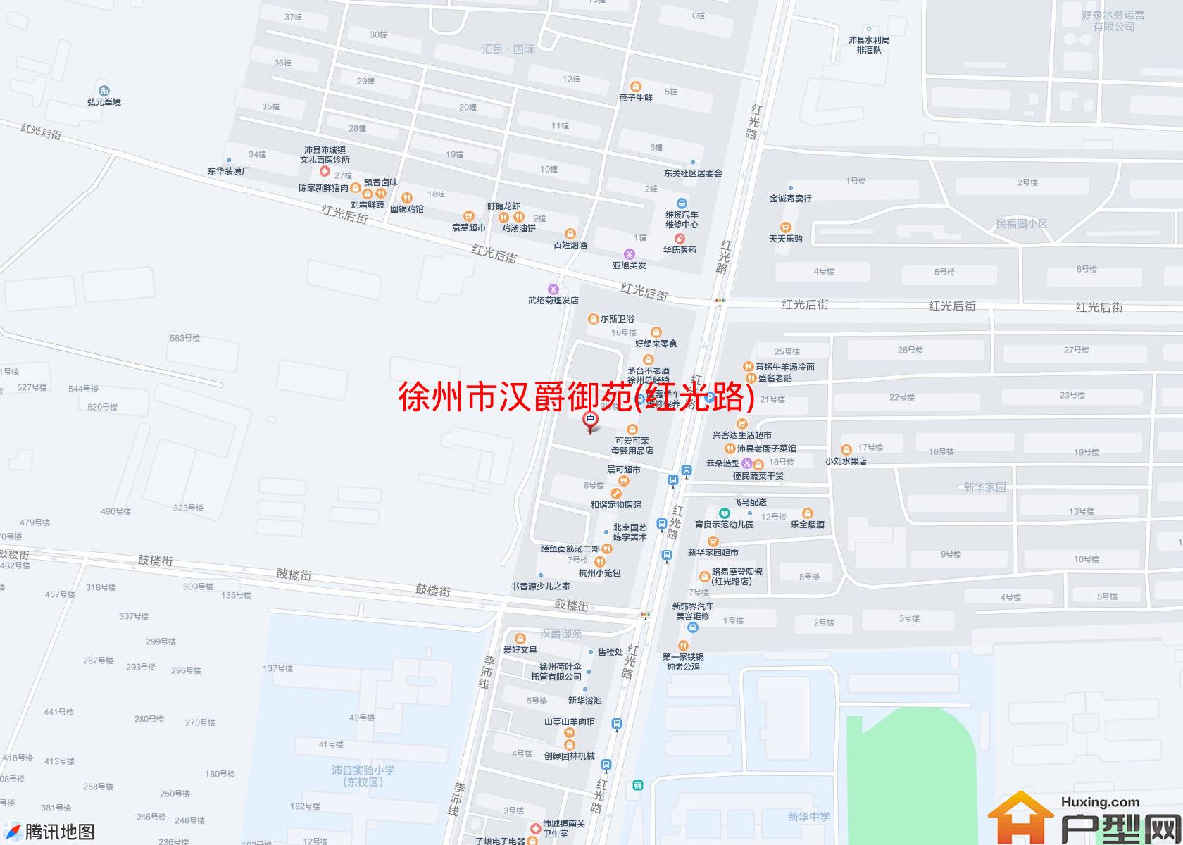 汉爵御苑(红光路)小区 - 户型网