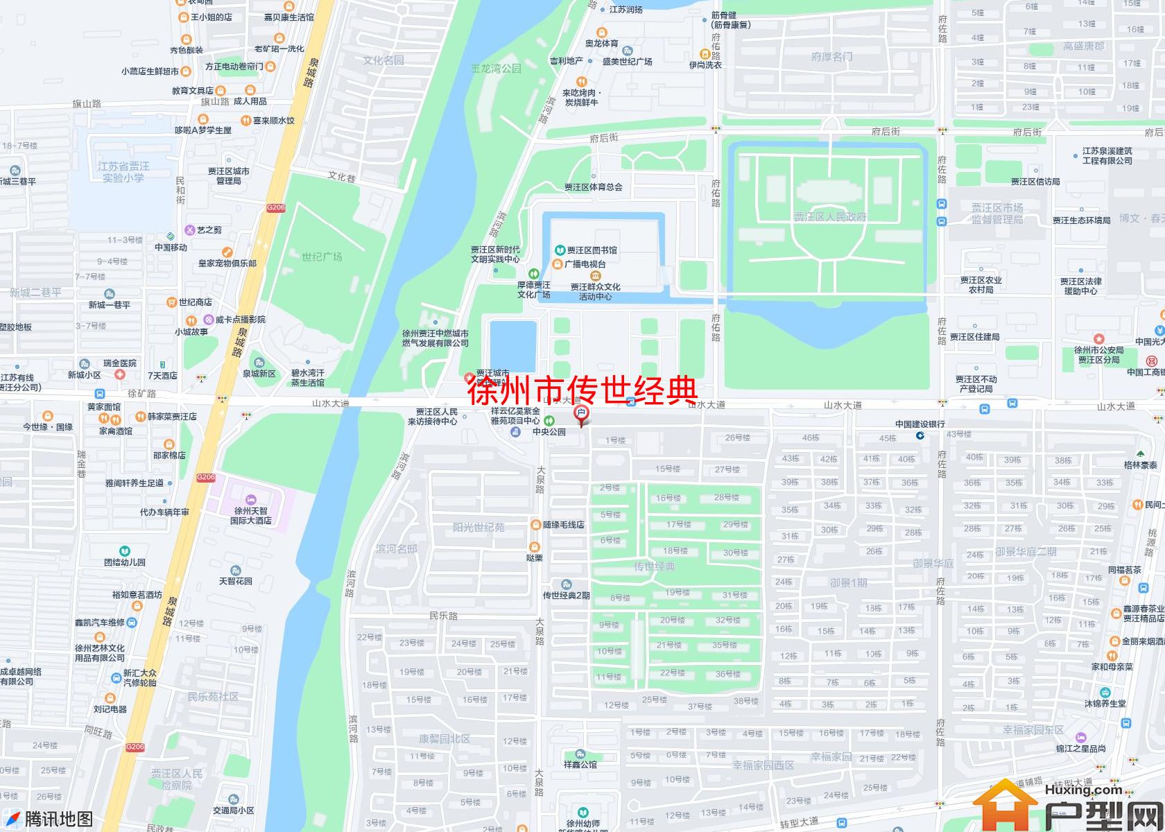传世经典小区 - 户型网