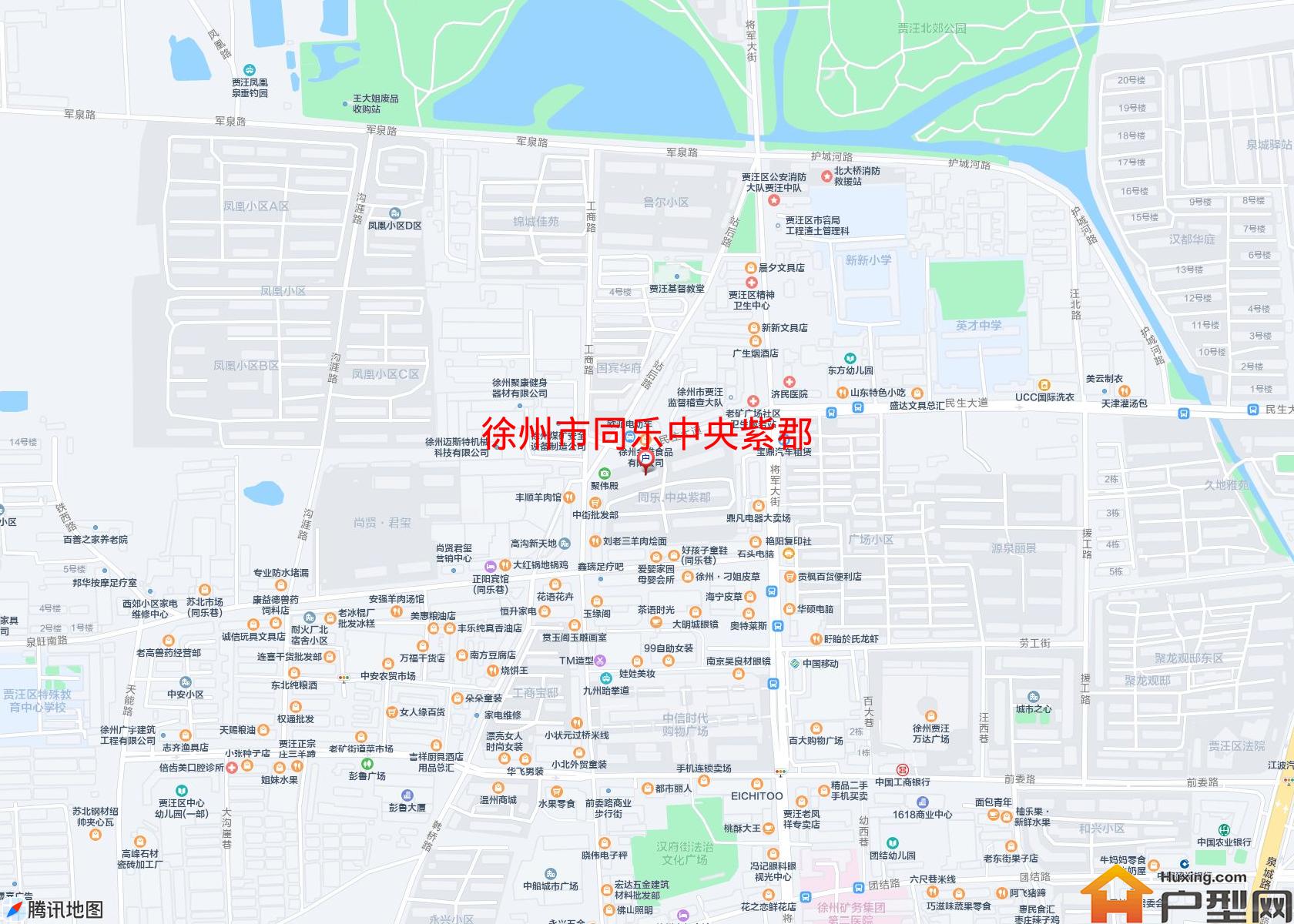 同乐中央紫郡小区 - 户型网