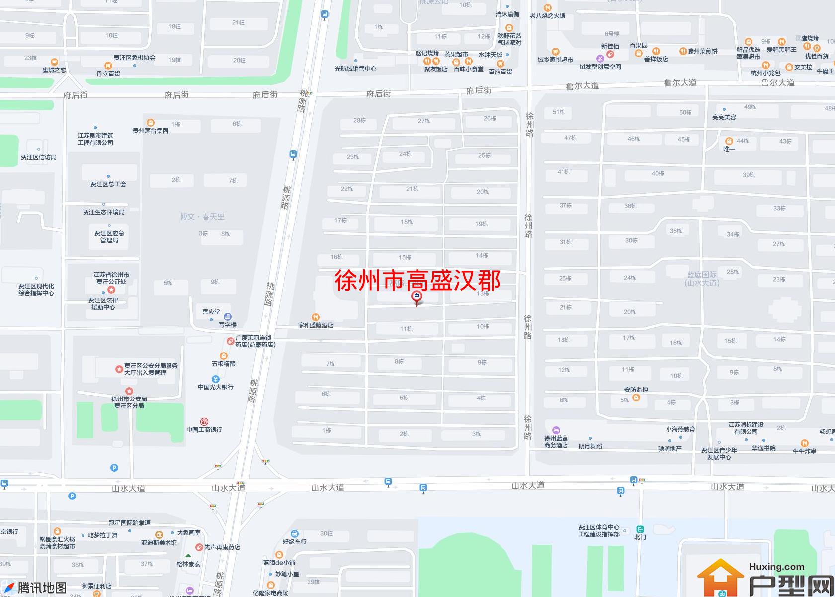 高盛汉郡小区 - 户型网