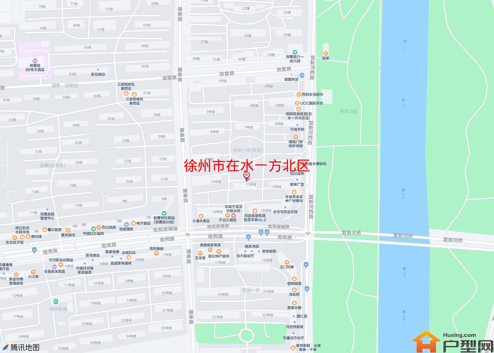在水一方北区小区 - 户型网