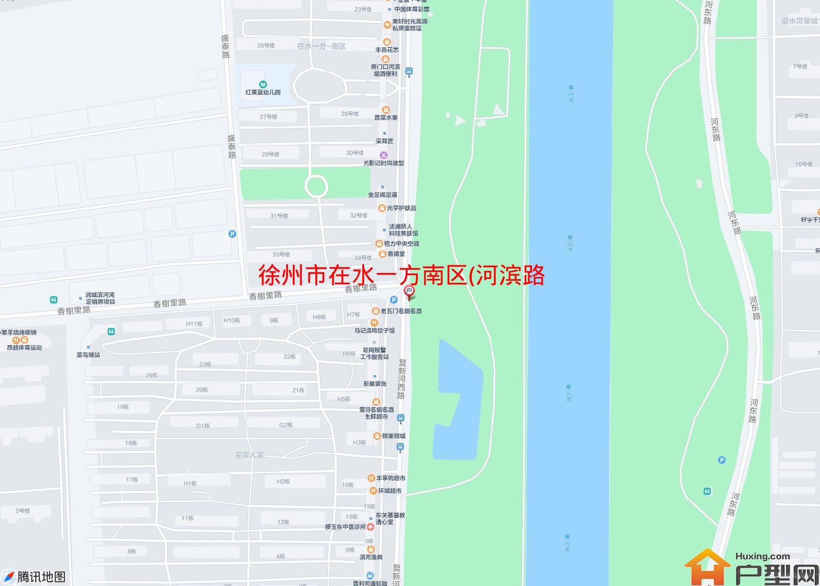 在水一方南区(河滨路)小区 - 户型网