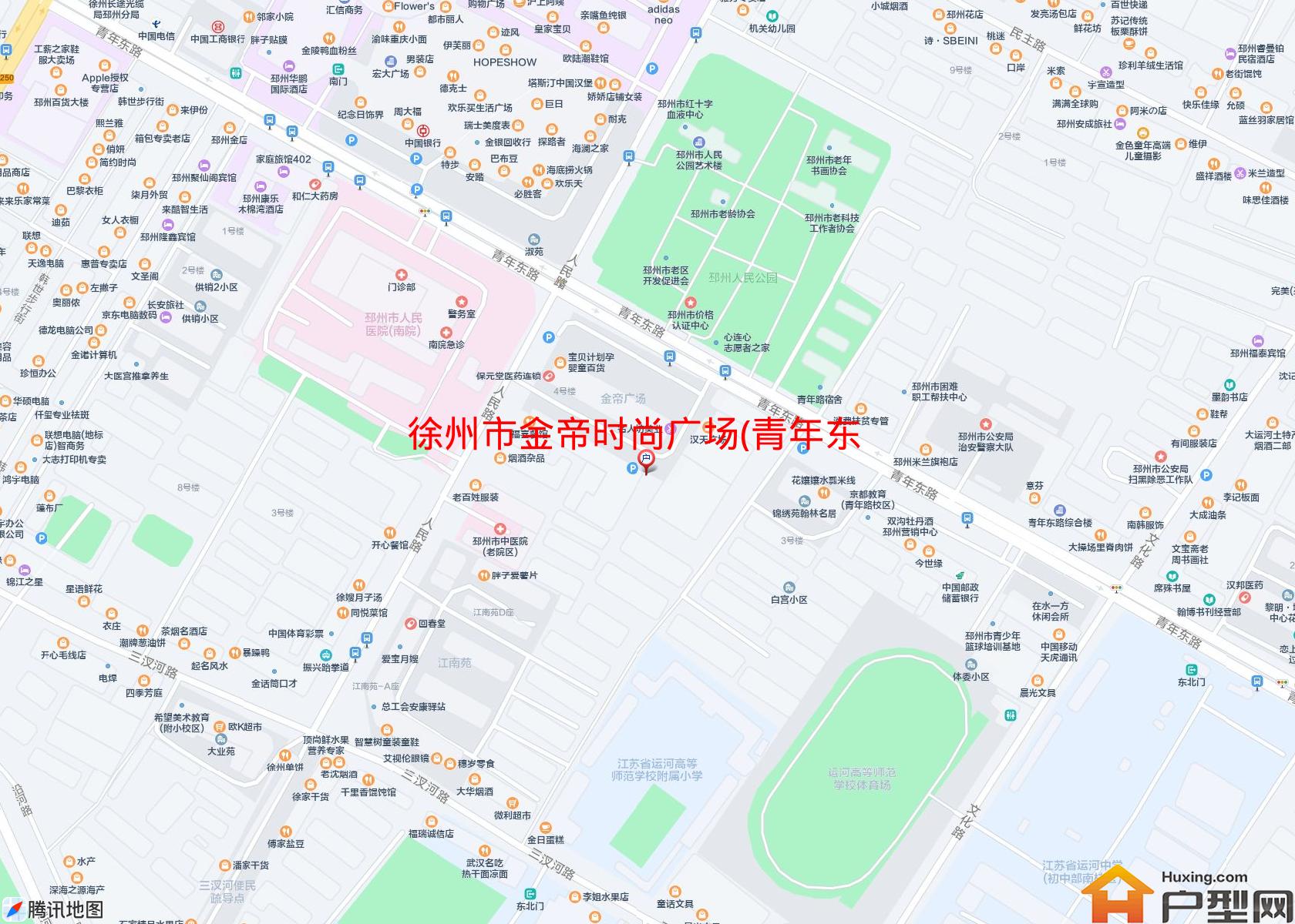 金帝时尚广场(青年东路)小区 - 户型网
