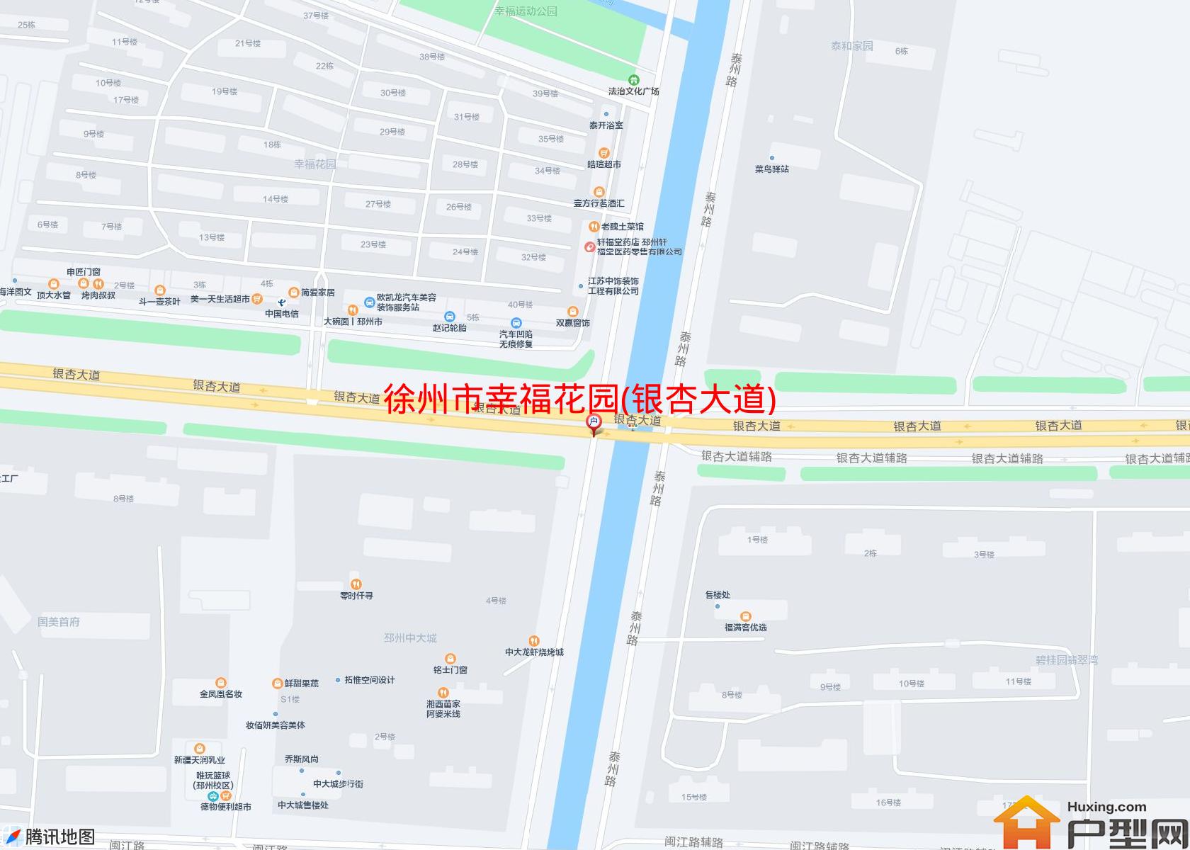 幸福花园(银杏大道)小区 - 户型网