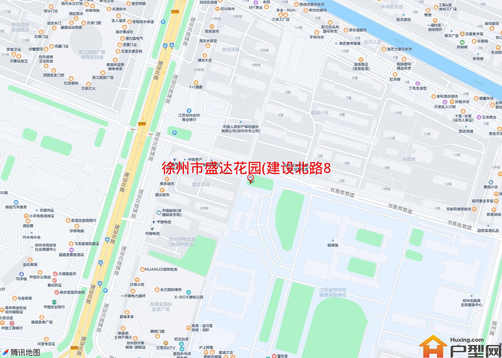 盛达花园(建设北路8号)小区 - 户型网