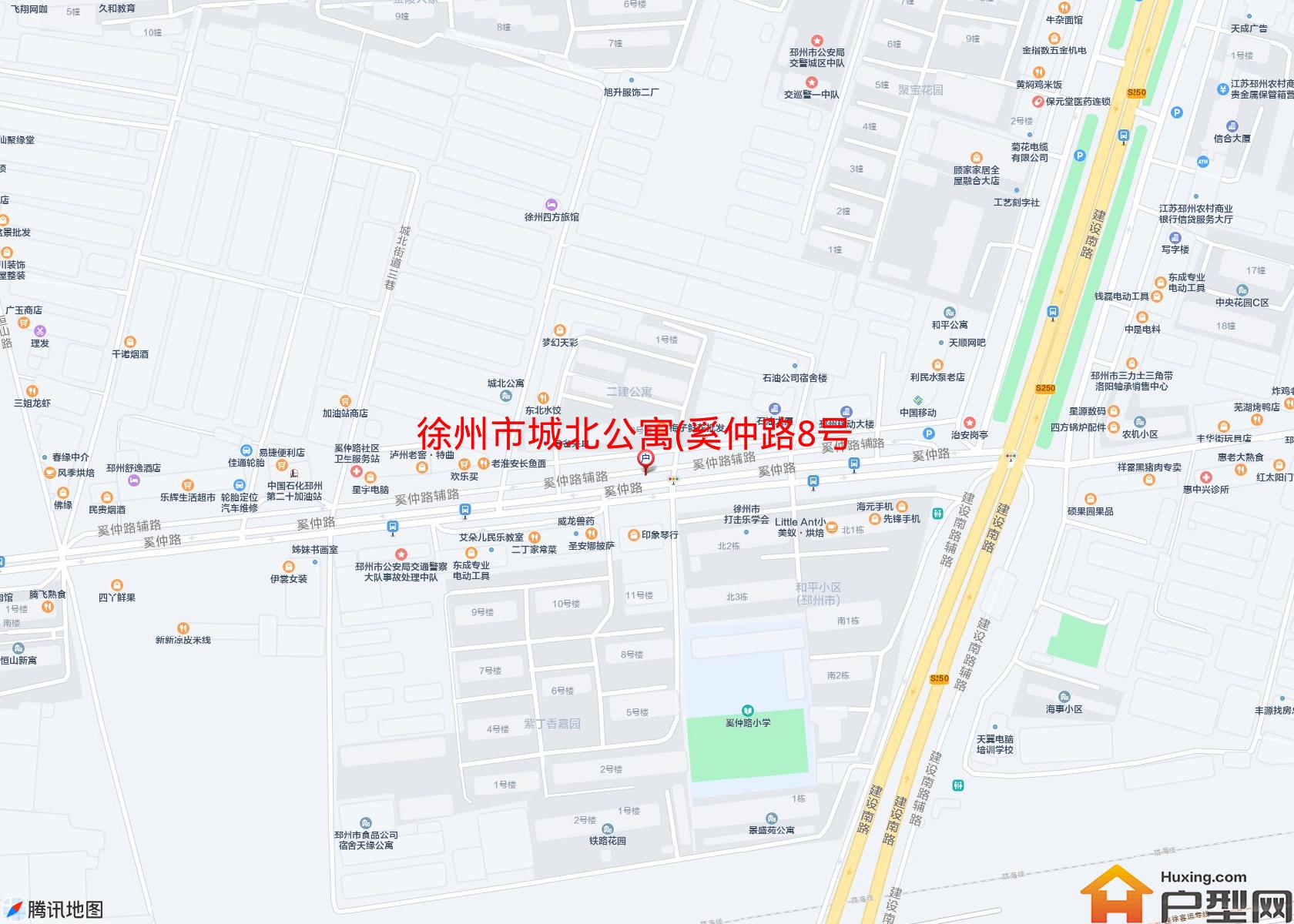 城北公寓(奚仲路8号)小区 - 户型网