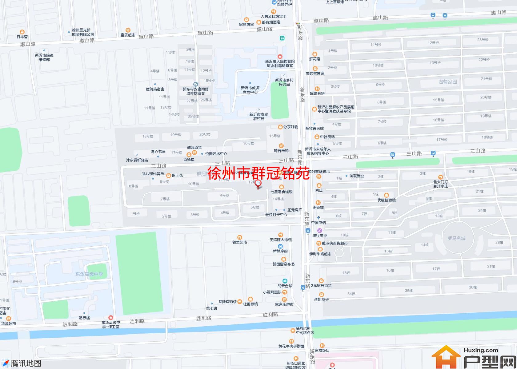 群冠铭苑小区 - 户型网
