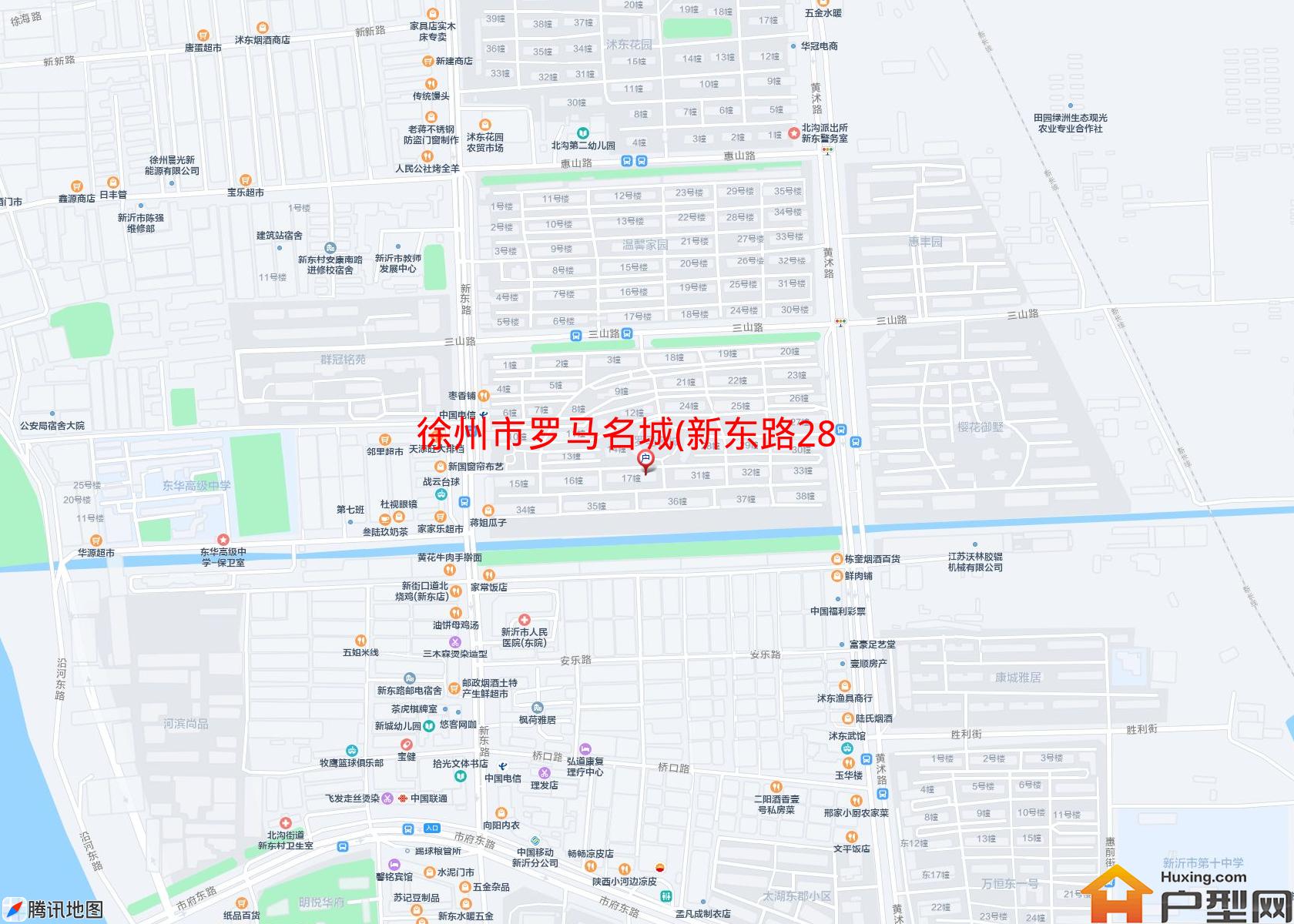 罗马名城(新东路28号)小区 - 户型网