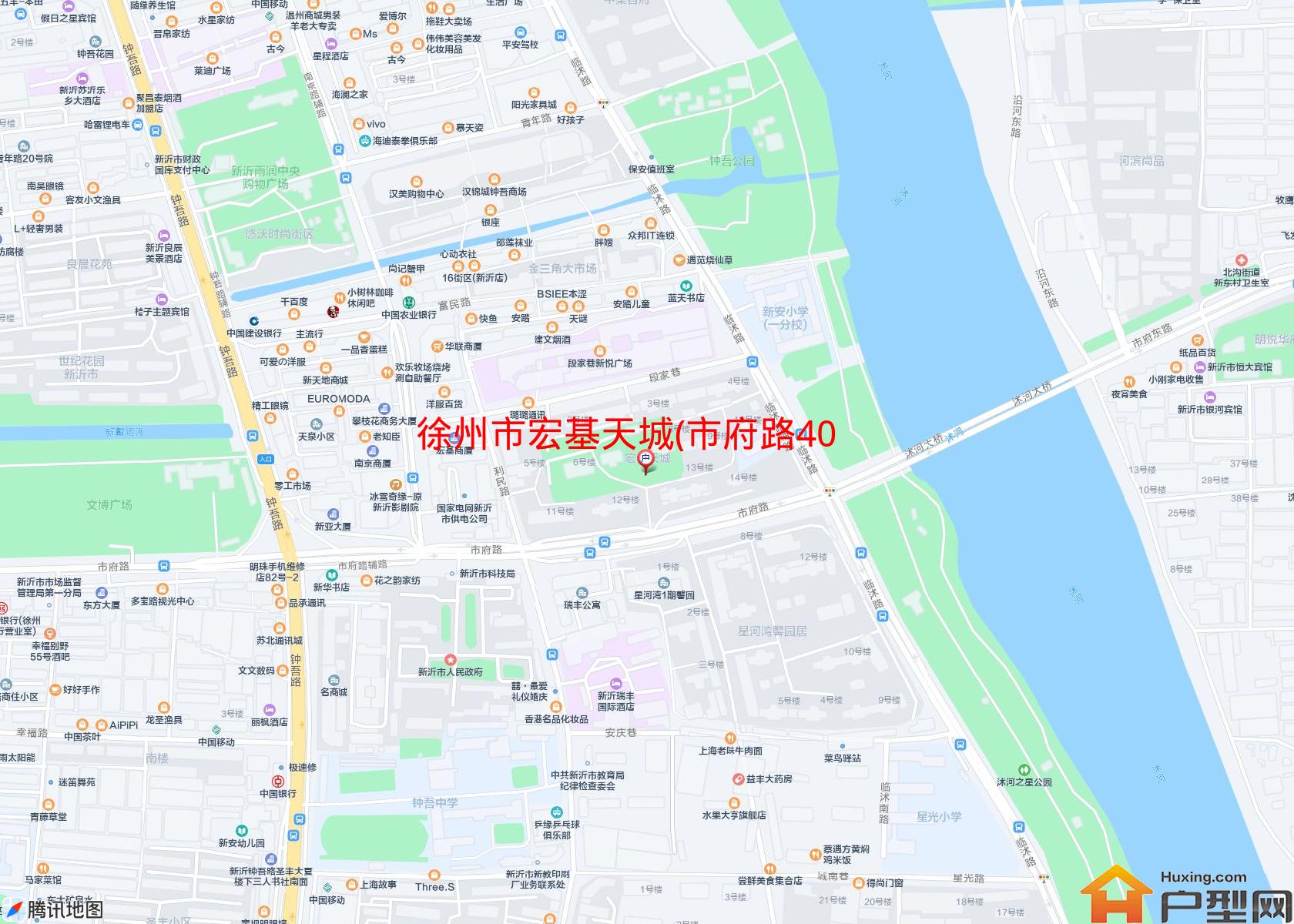 宏基天城(市府路40号)小区 - 户型网