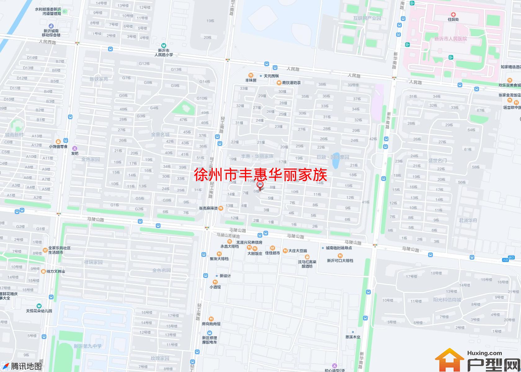 丰惠华丽家族小区 - 户型网