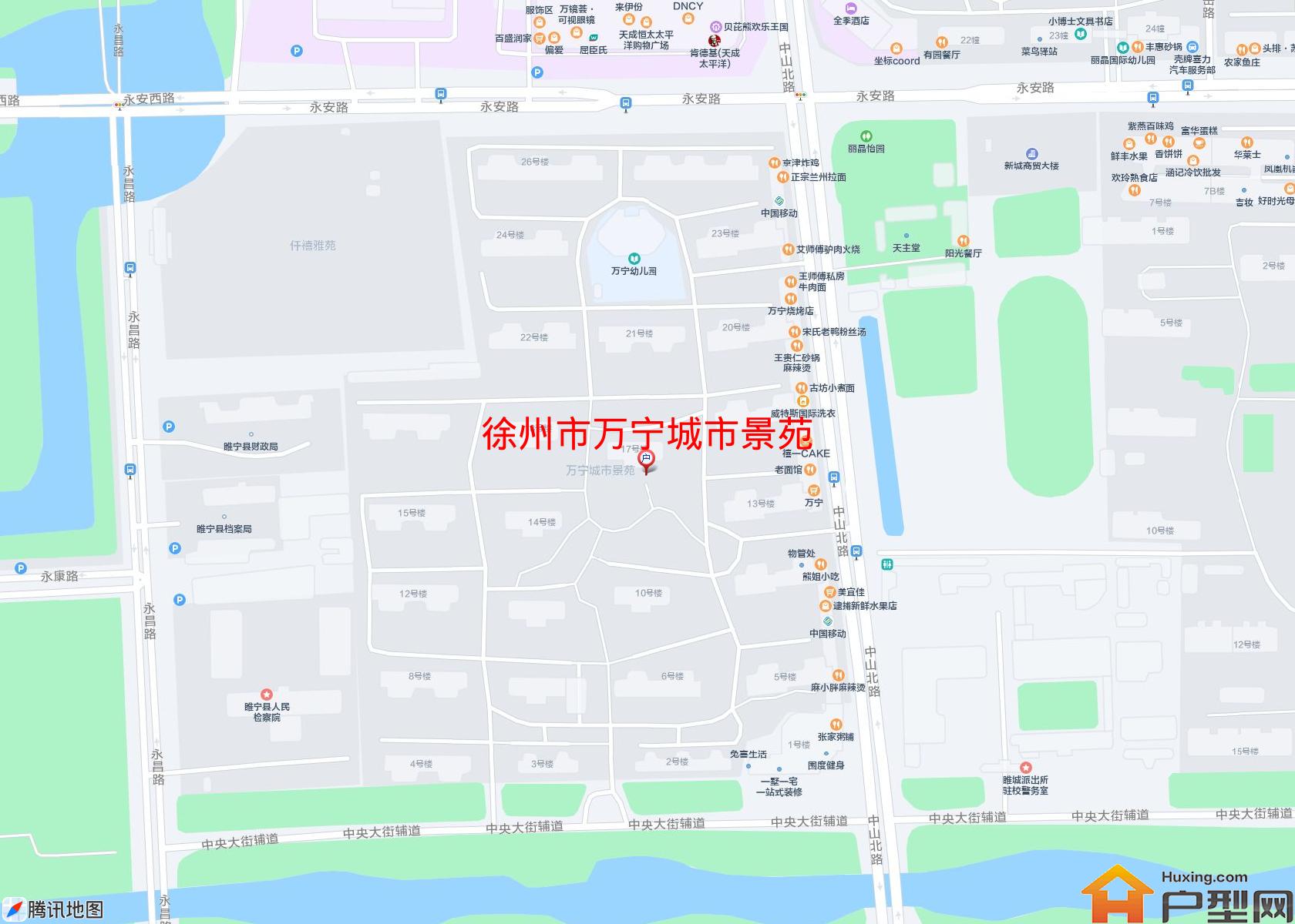 万宁城市景苑小区 - 户型网
