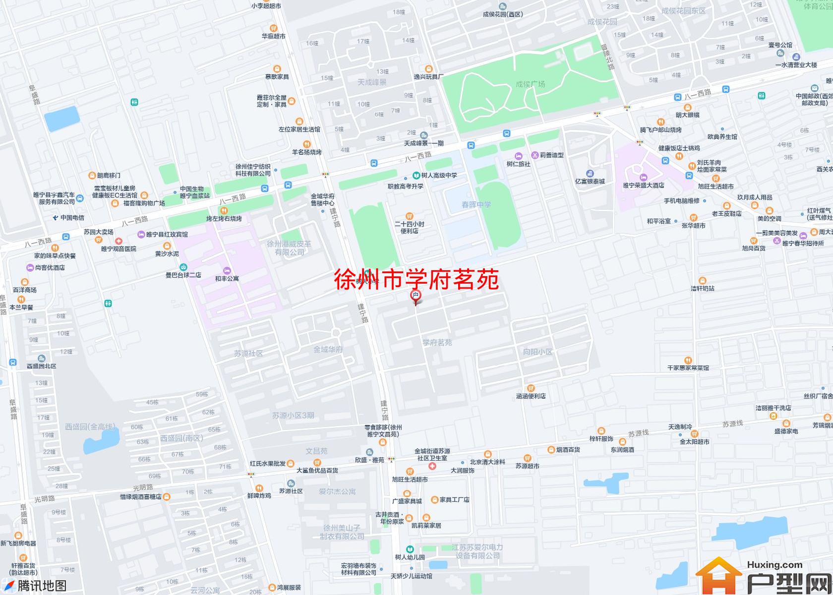 学府茗苑小区 - 户型网