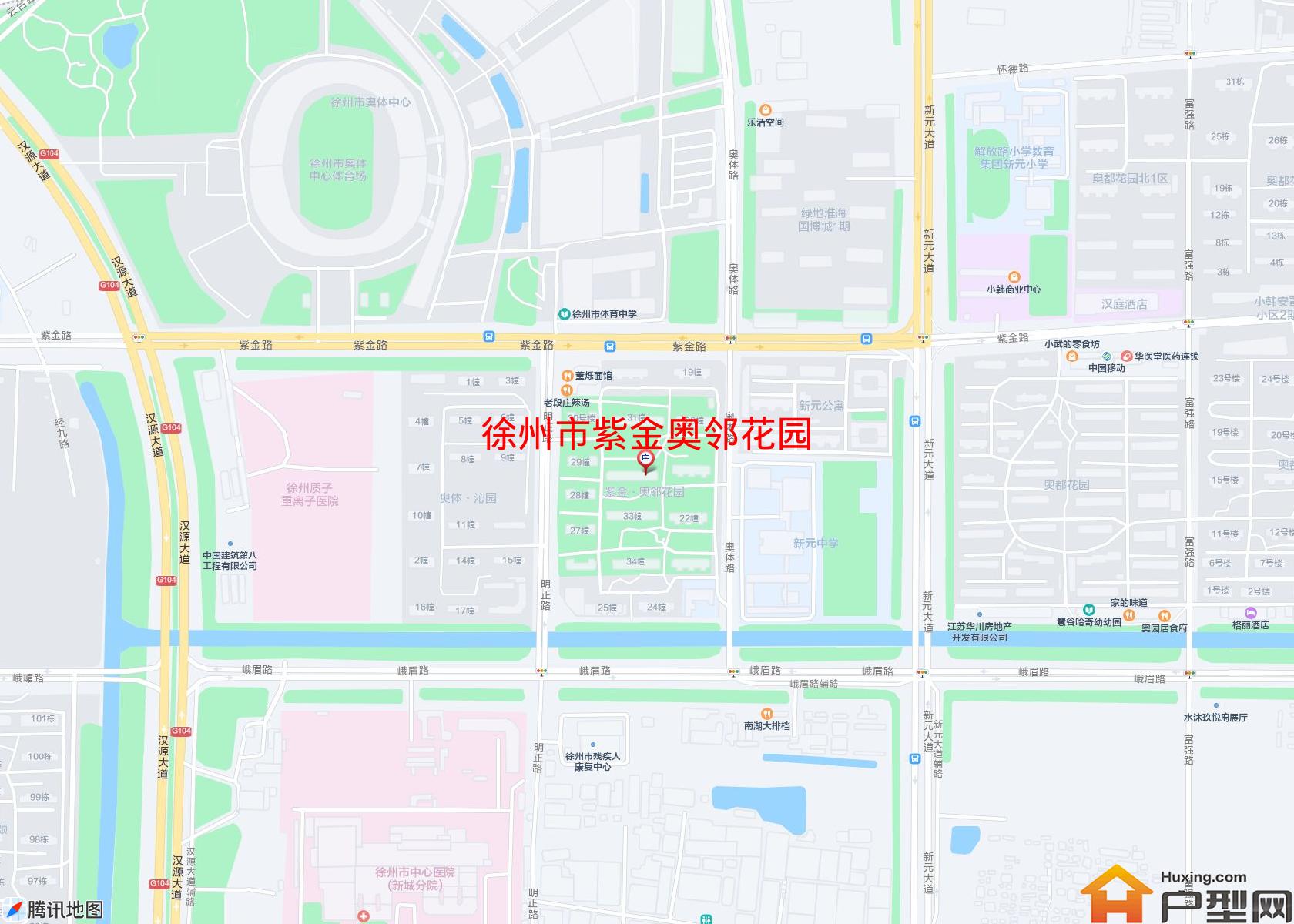 紫金奥邻花园小区 - 户型网