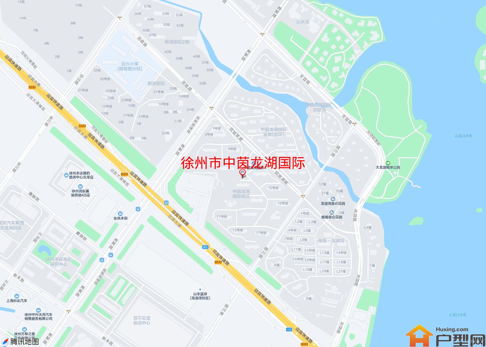 中茵龙湖国际小区 - 户型网