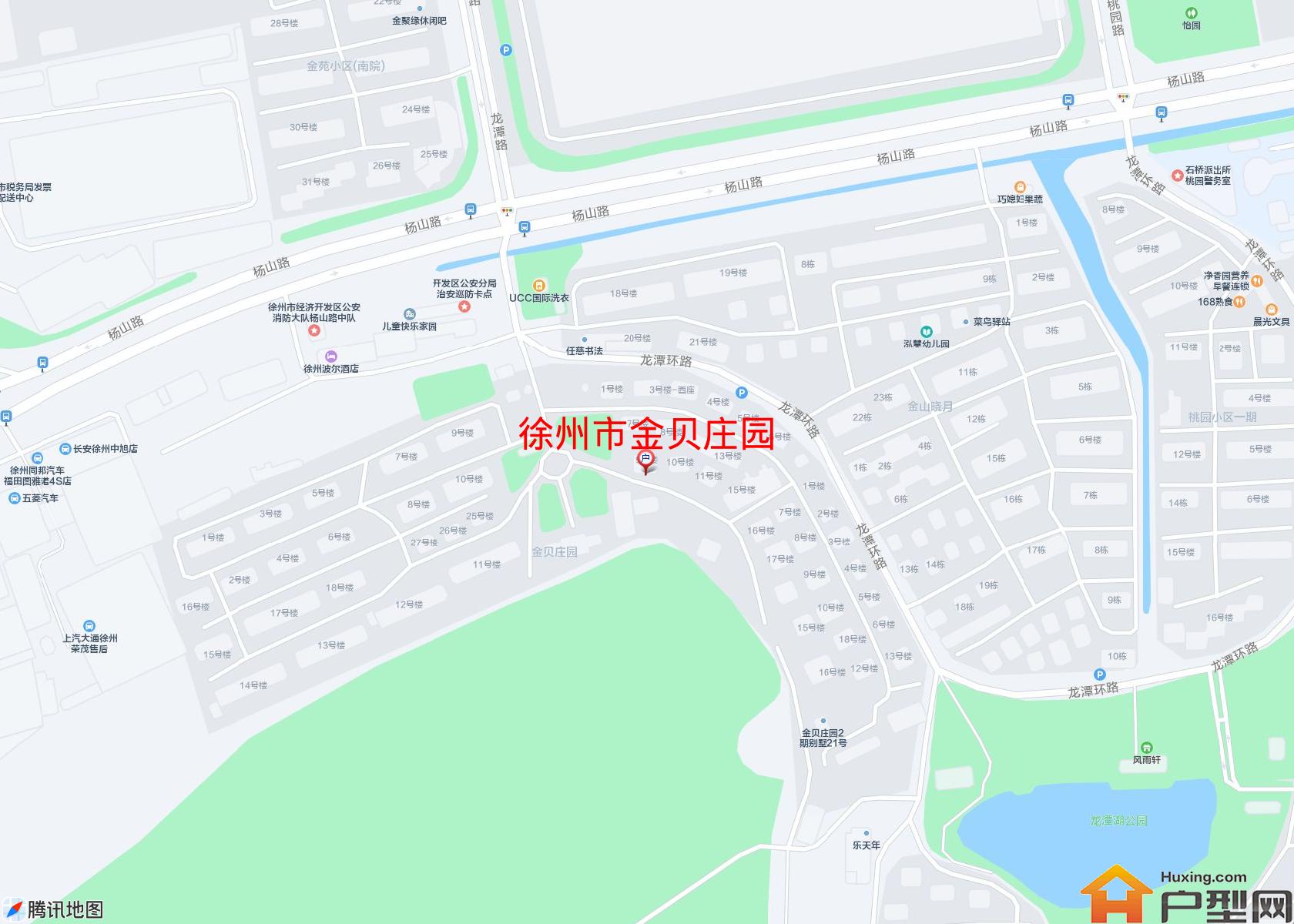 金贝庄园小区 - 户型网
