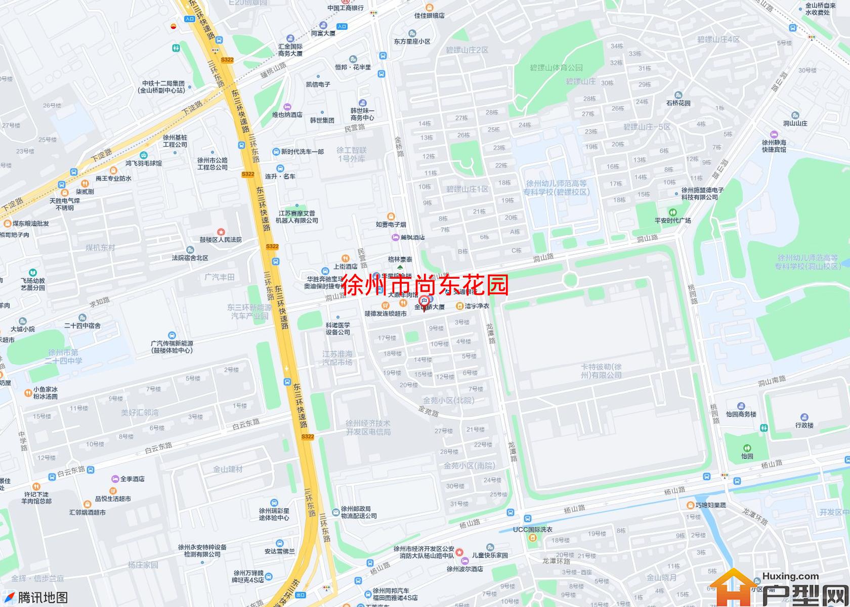 尚东花园小区 - 户型网