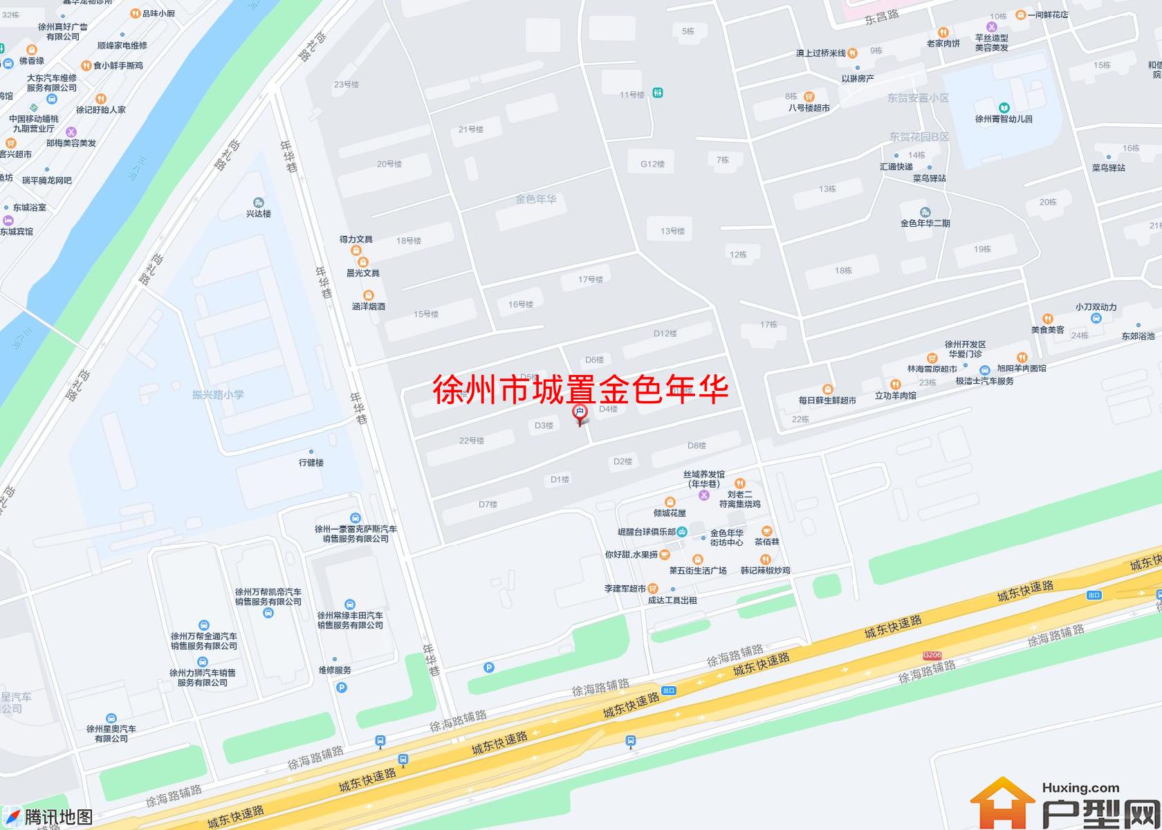 城置金色年华小区 - 户型网