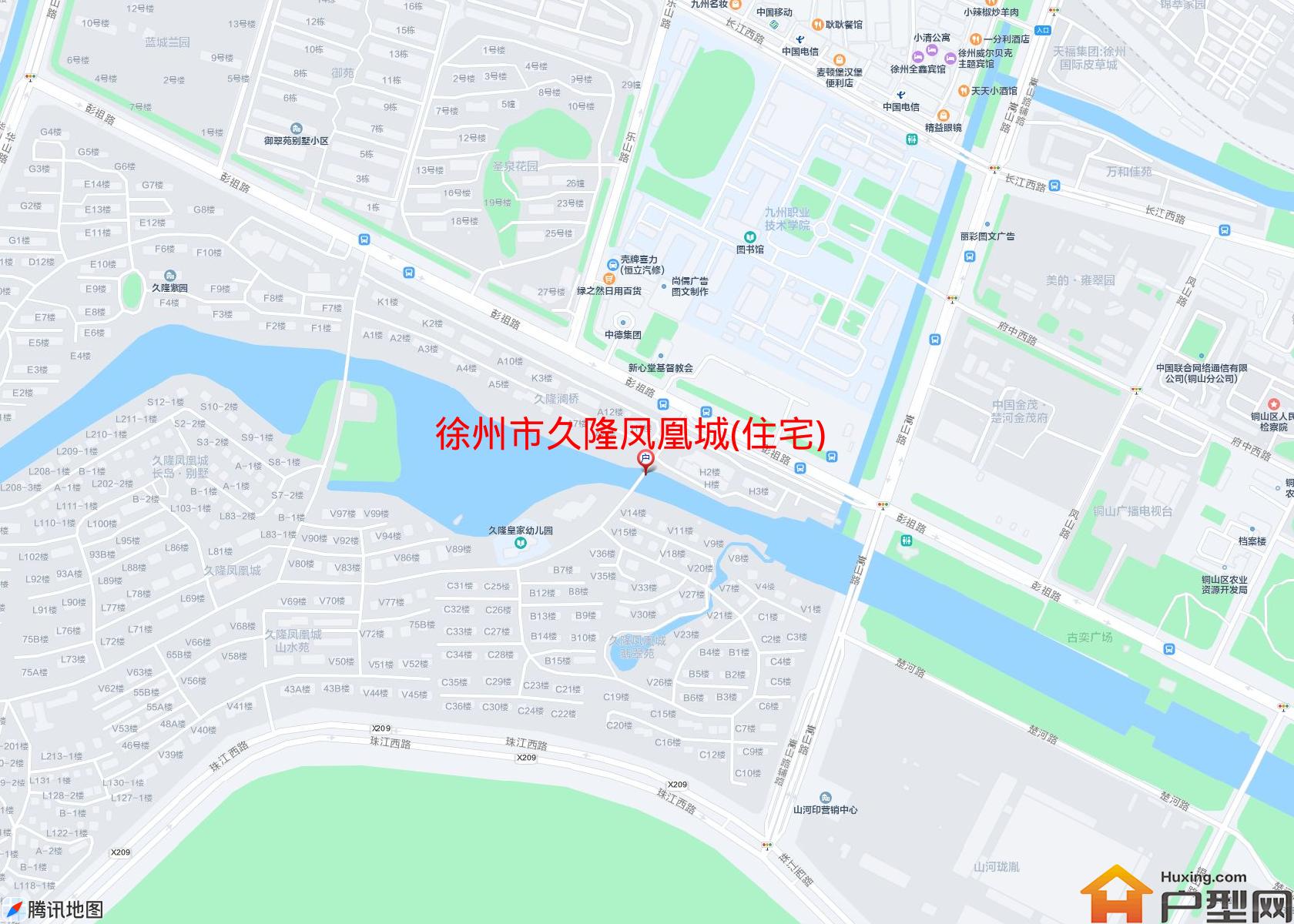 久隆凤凰城(住宅)小区 - 户型网