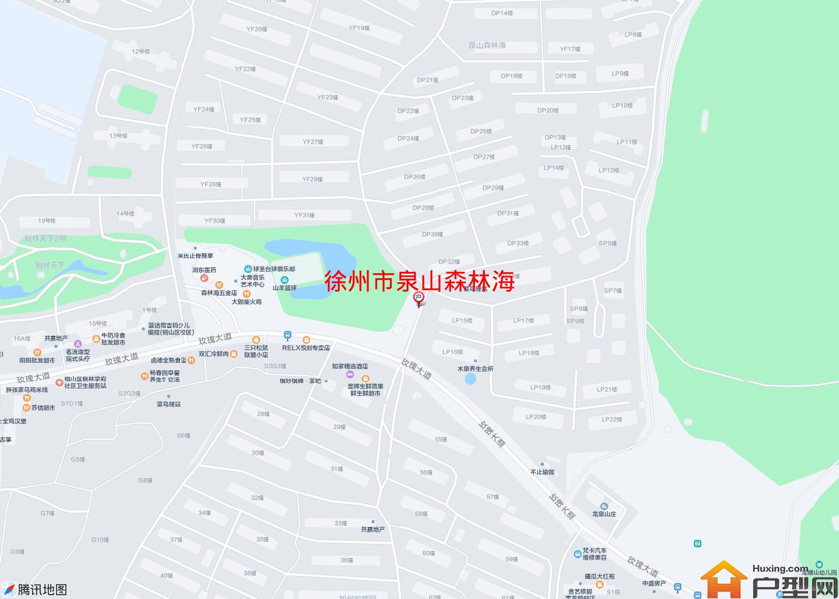 泉山森林海小区 - 户型网