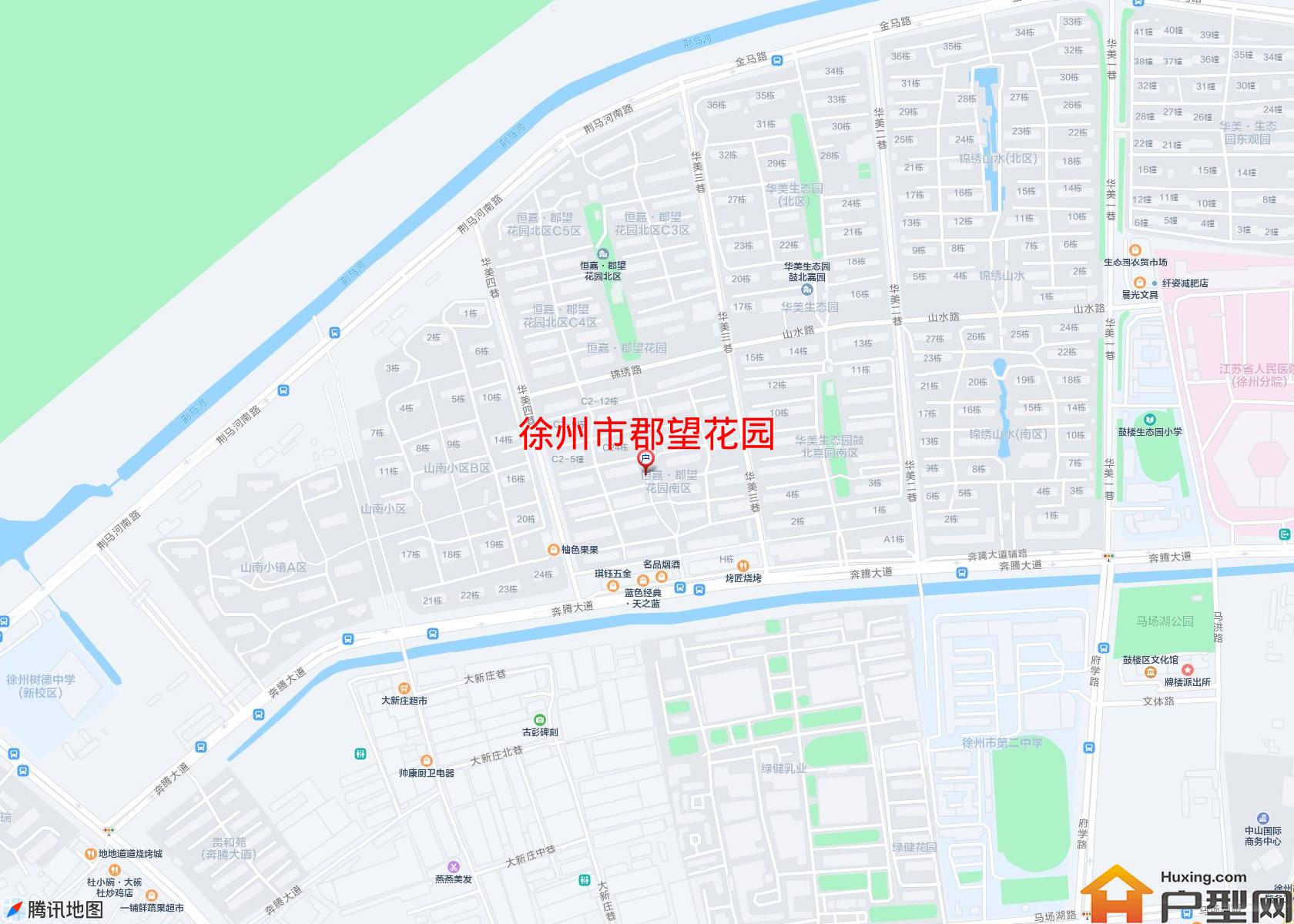 郡望花园小区 - 户型网 郡望花园小区 - 户型网