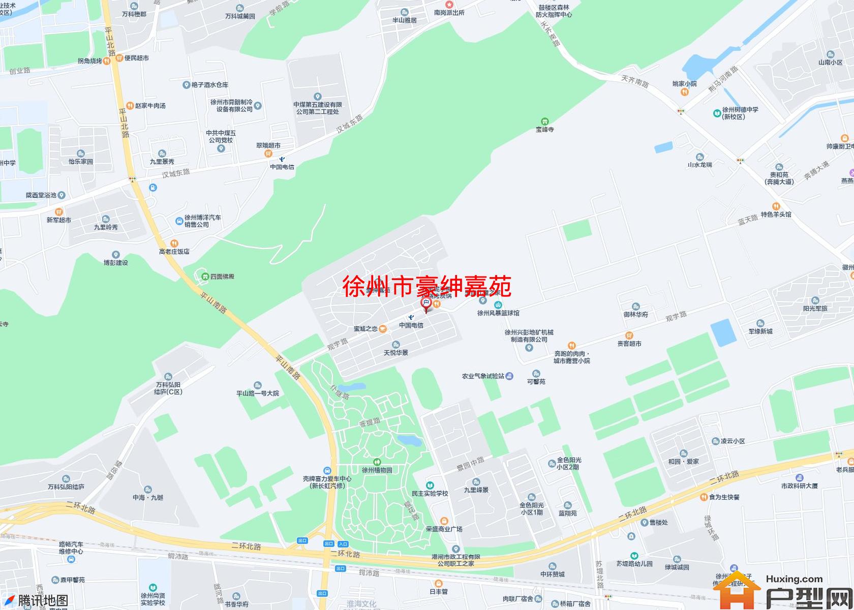 豪绅嘉苑小区 - 户型网