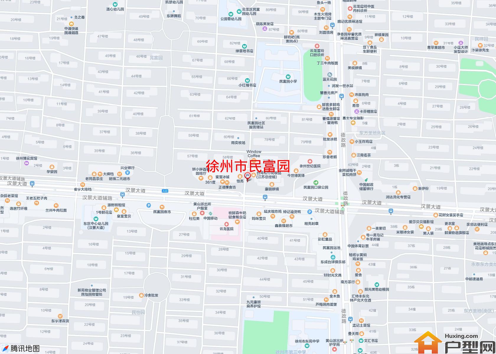 民富园小区 - 户型网 民富园小区 - 户型网
