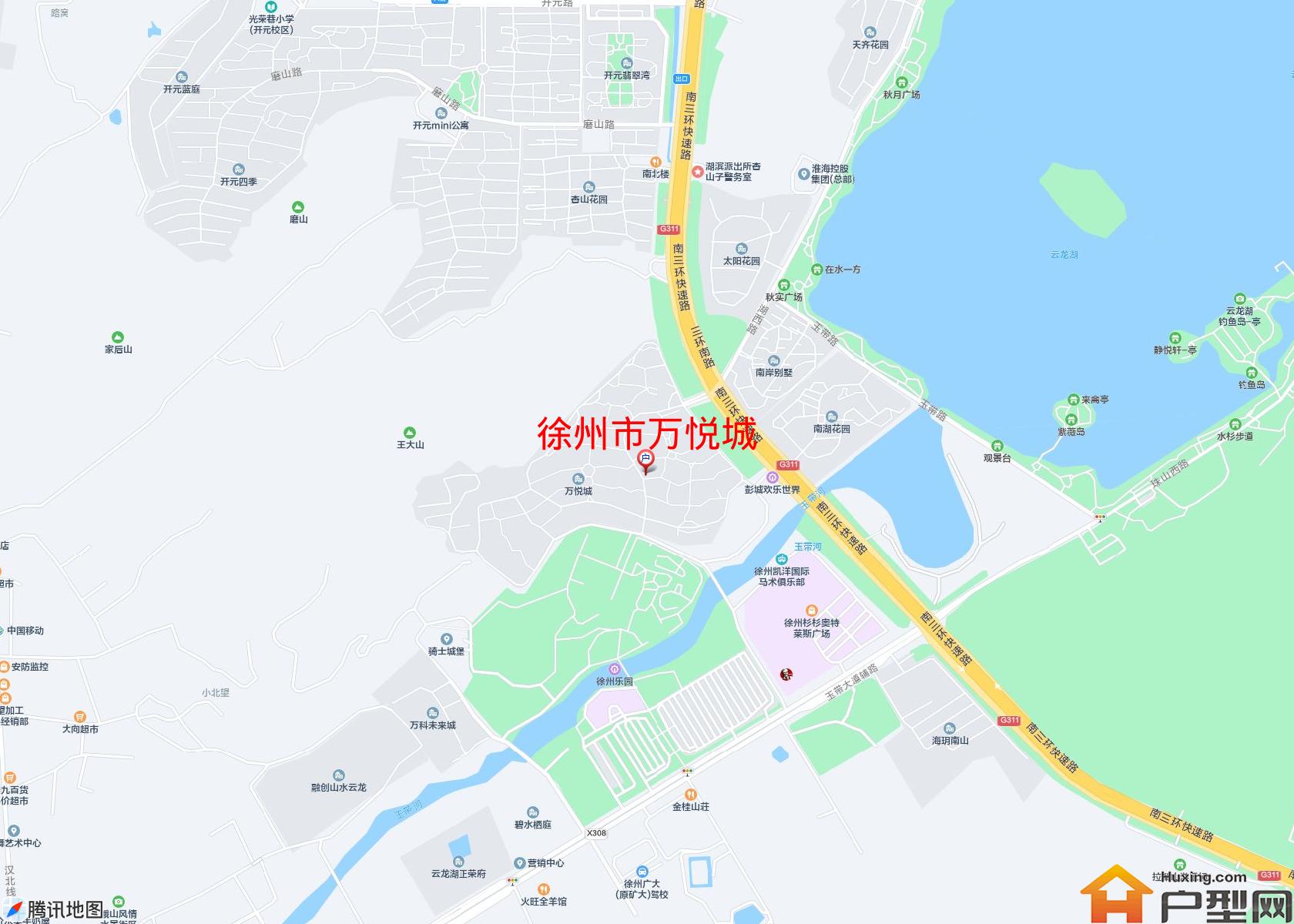 万悦城小区 - 户型网