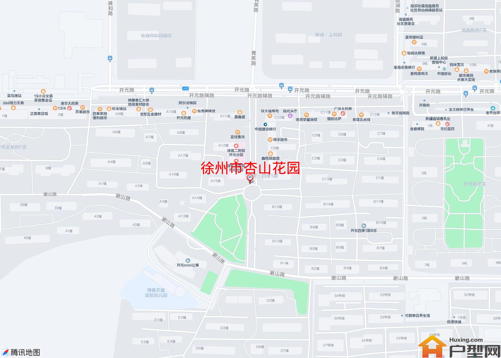 杏山花园小区 - 户型网 杏山花园小区 - 户型网