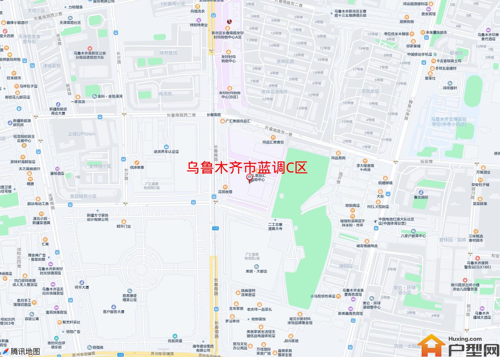 蓝调C区小区 - 户型网