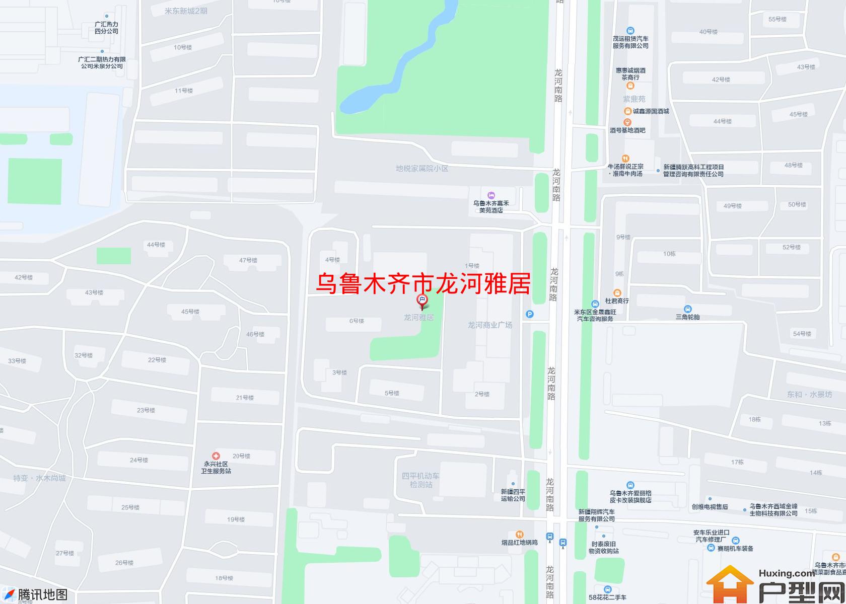 龙河雅居小区 - 户型网