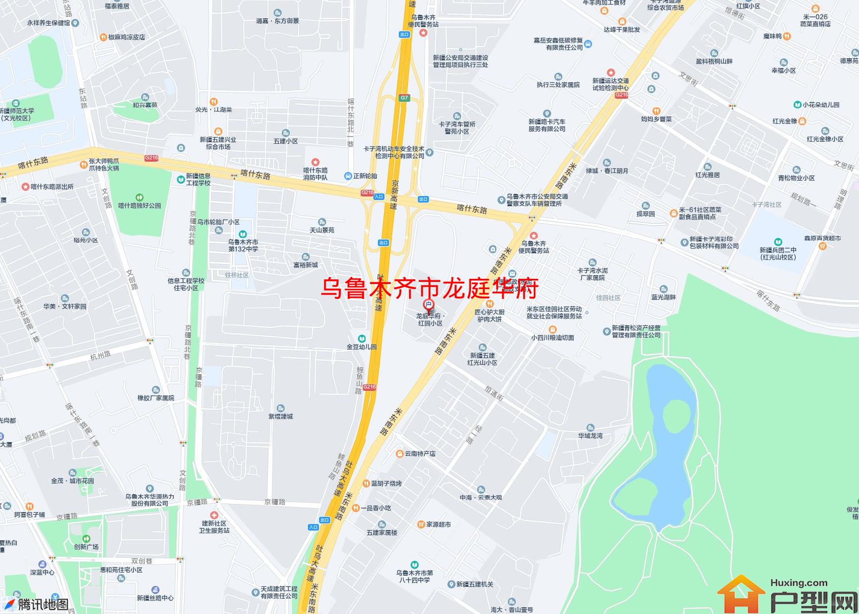 龙庭华府小区 - 户型网