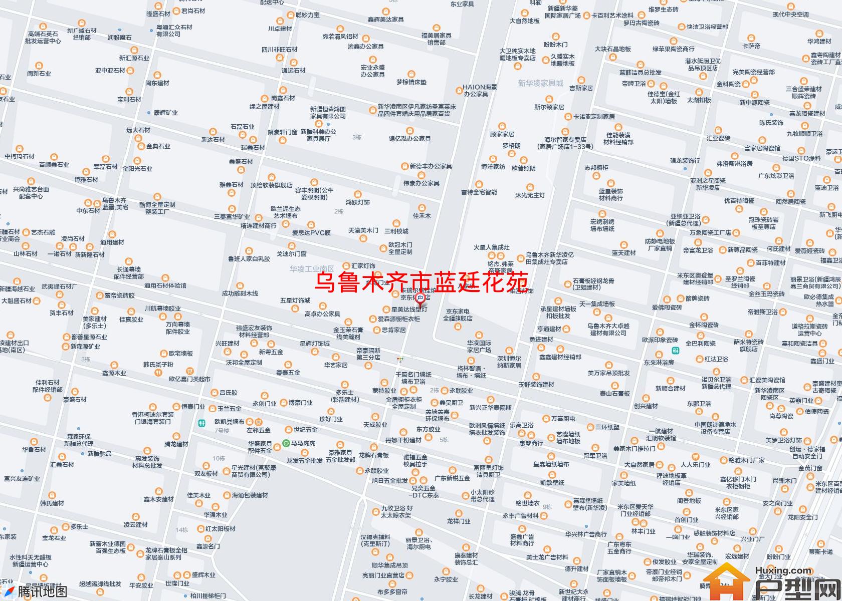 蓝廷花苑小区 - 户型网