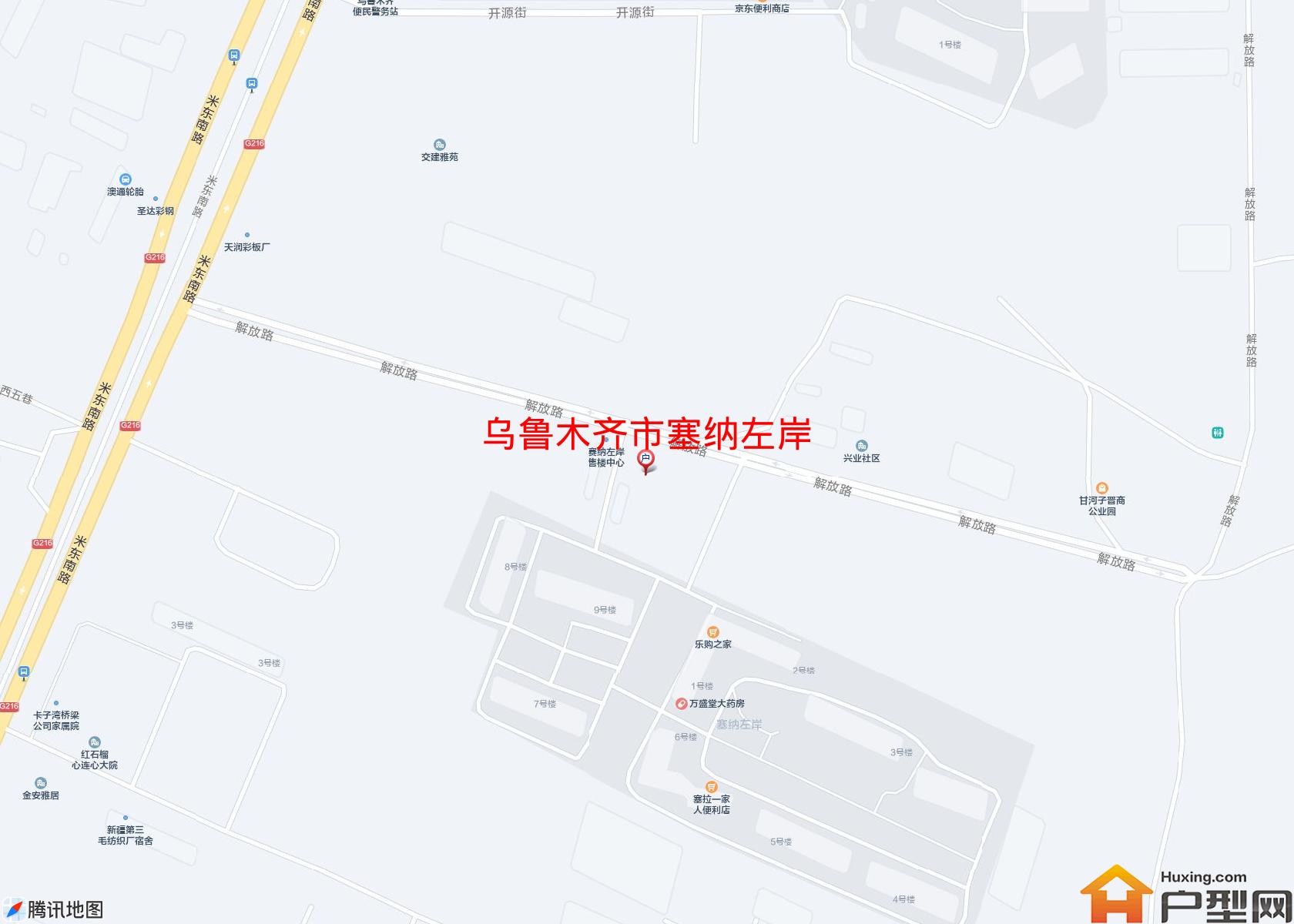 塞纳左岸小区 - 户型网