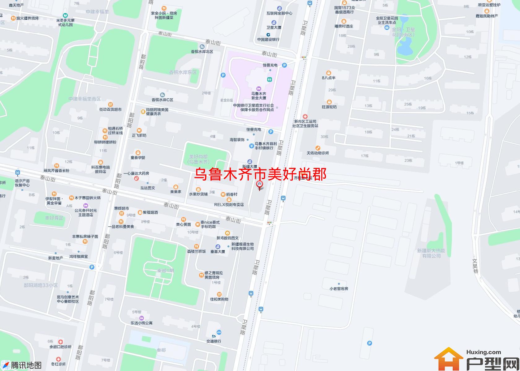 美好尚郡小区 - 户型网