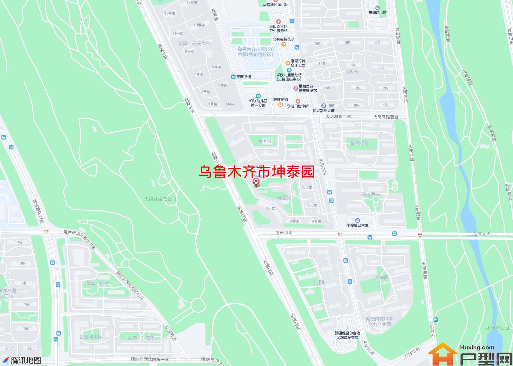 坤泰园小区 - 户型网