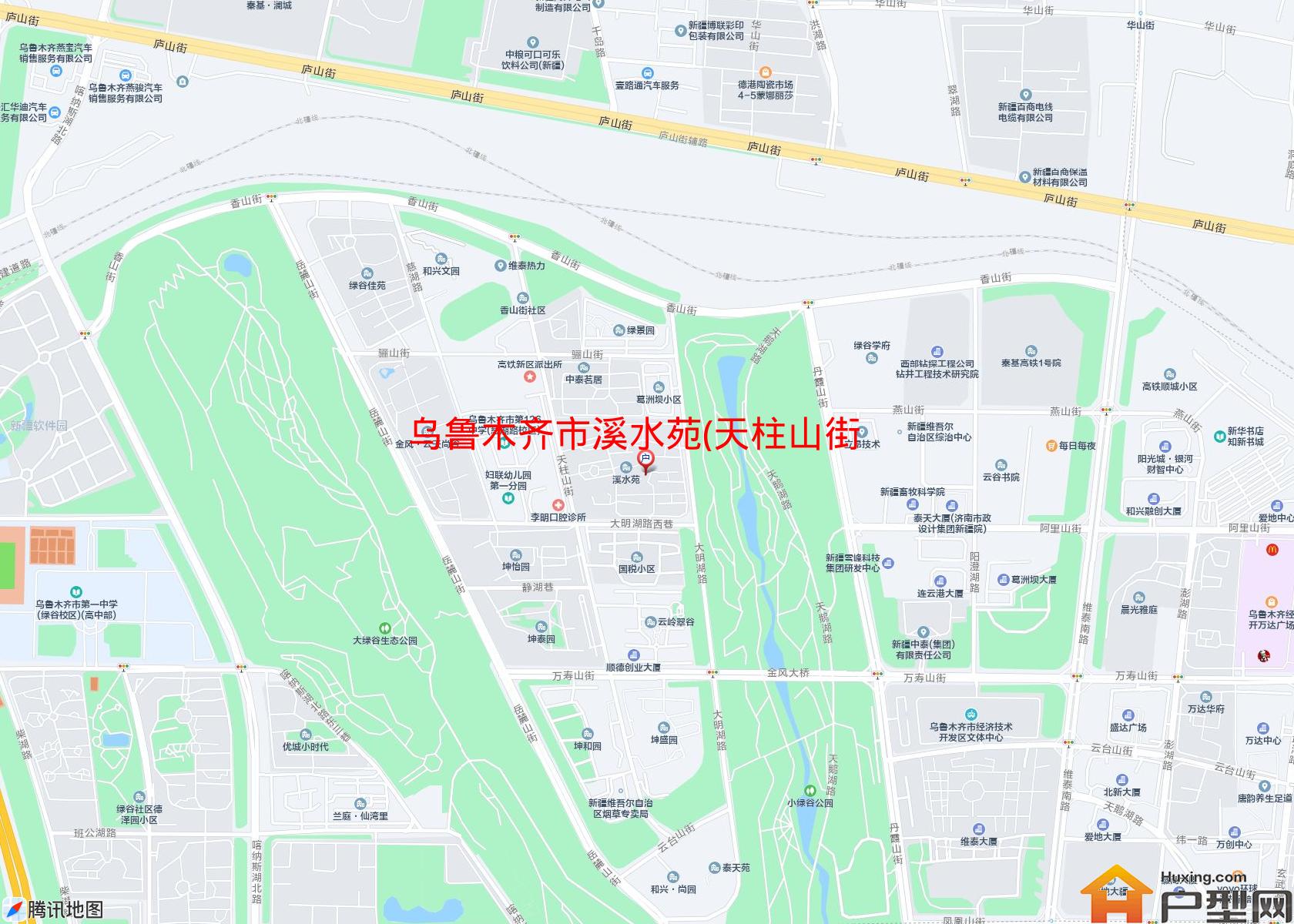 溪水苑(天柱山街)小区 - 户型网