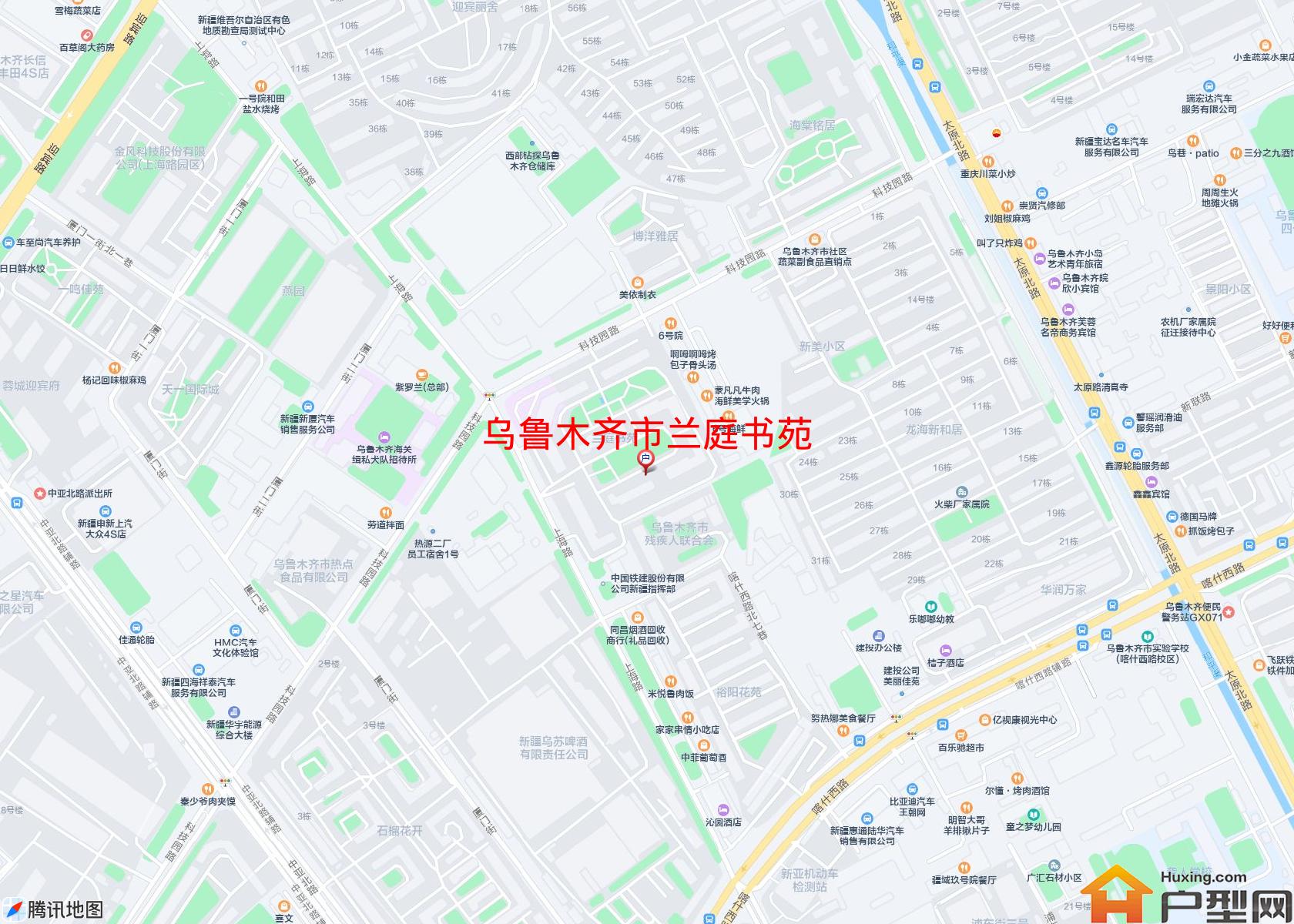 兰庭书苑小区 - 户型网