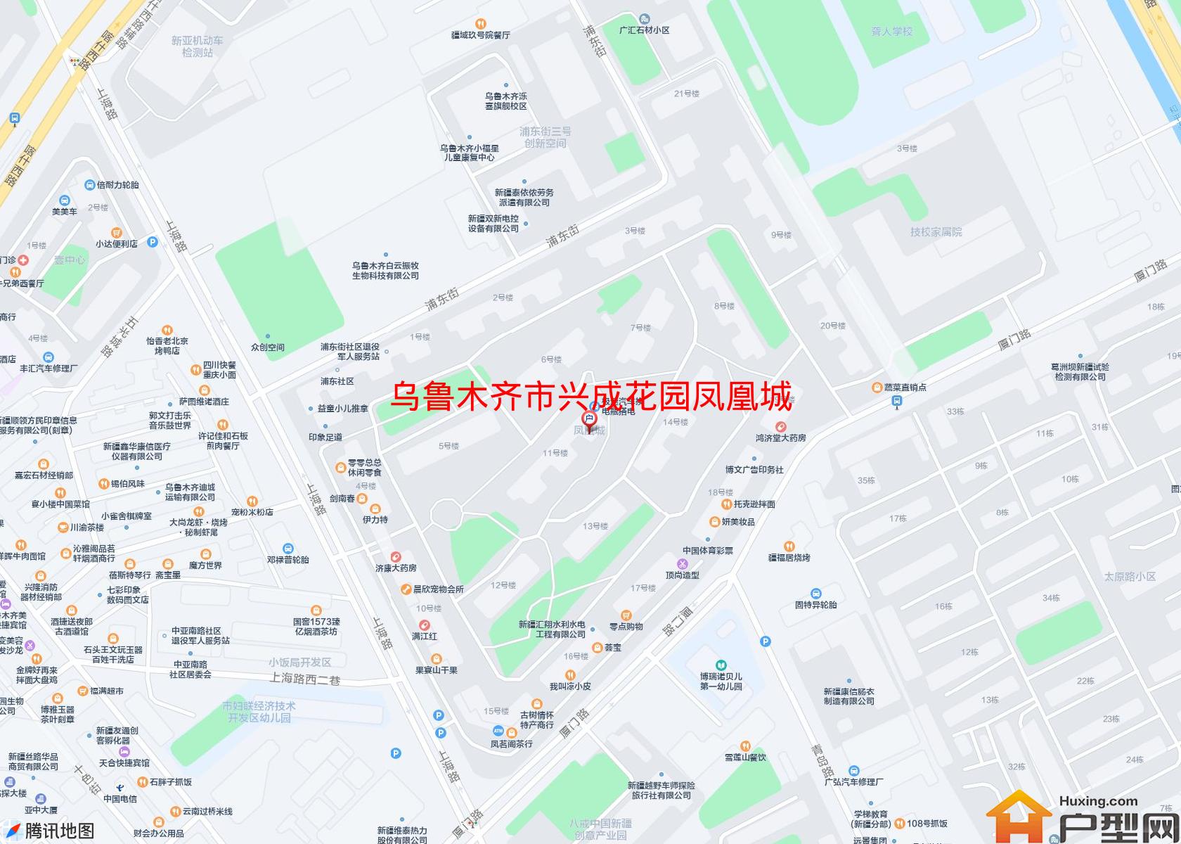 兴成花园凤凰城小区 - 户型网