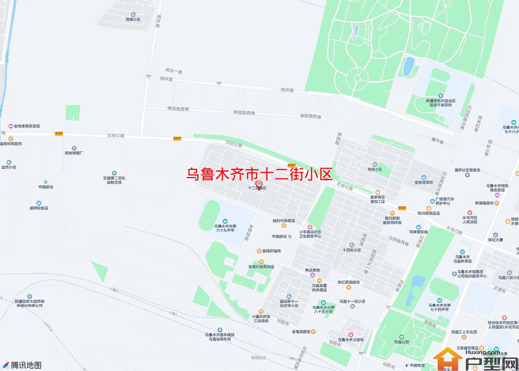 十二街小区小区 - 户型网
