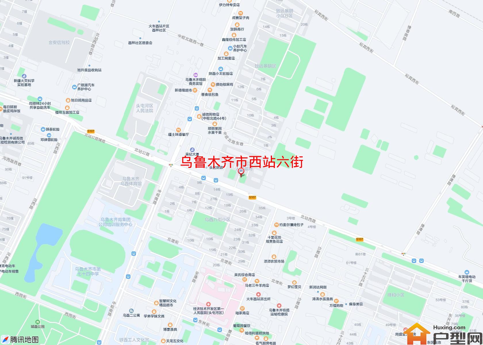 西站六街小区 - 户型网