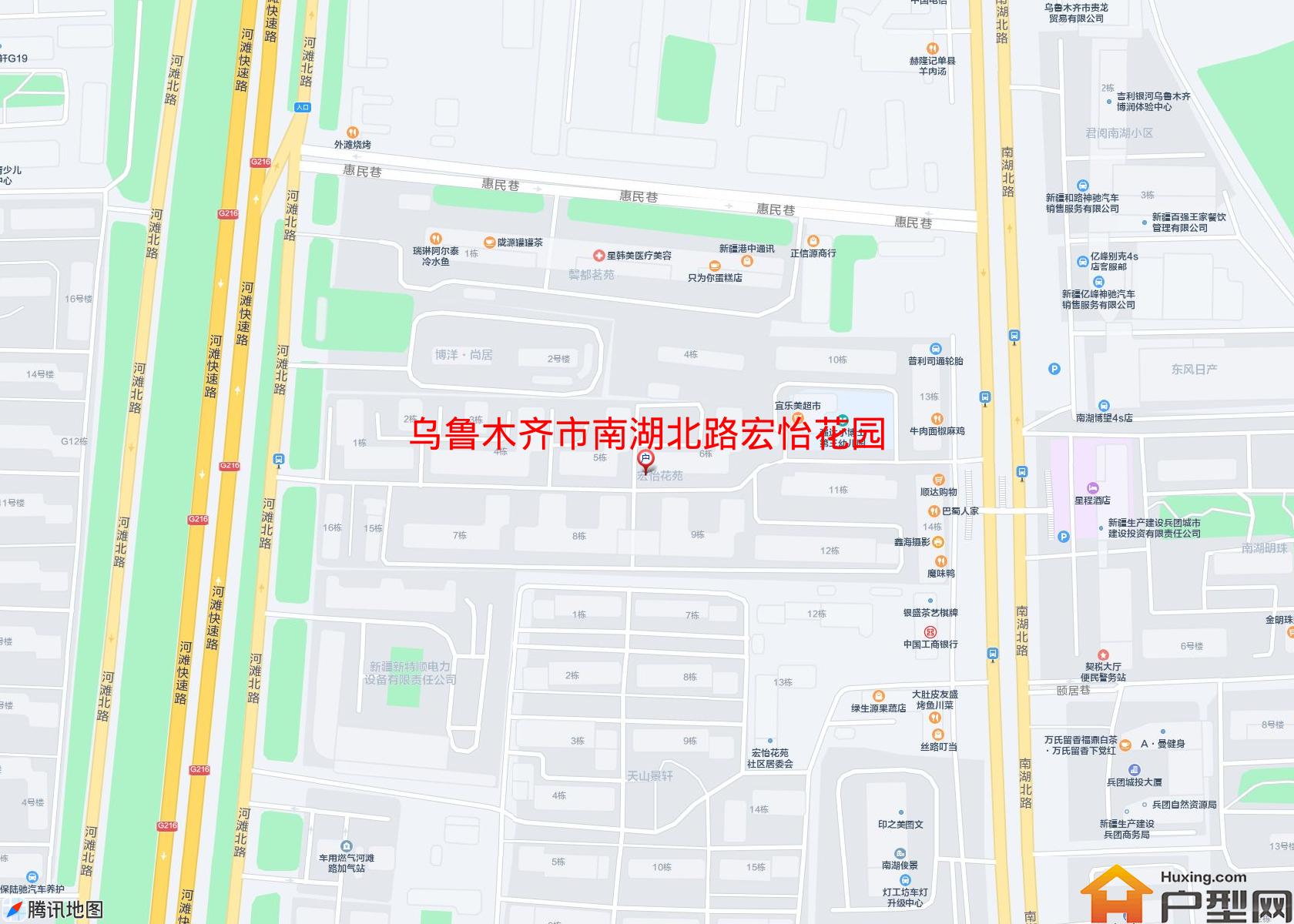 南湖北路宏怡花园小区 - 户型网