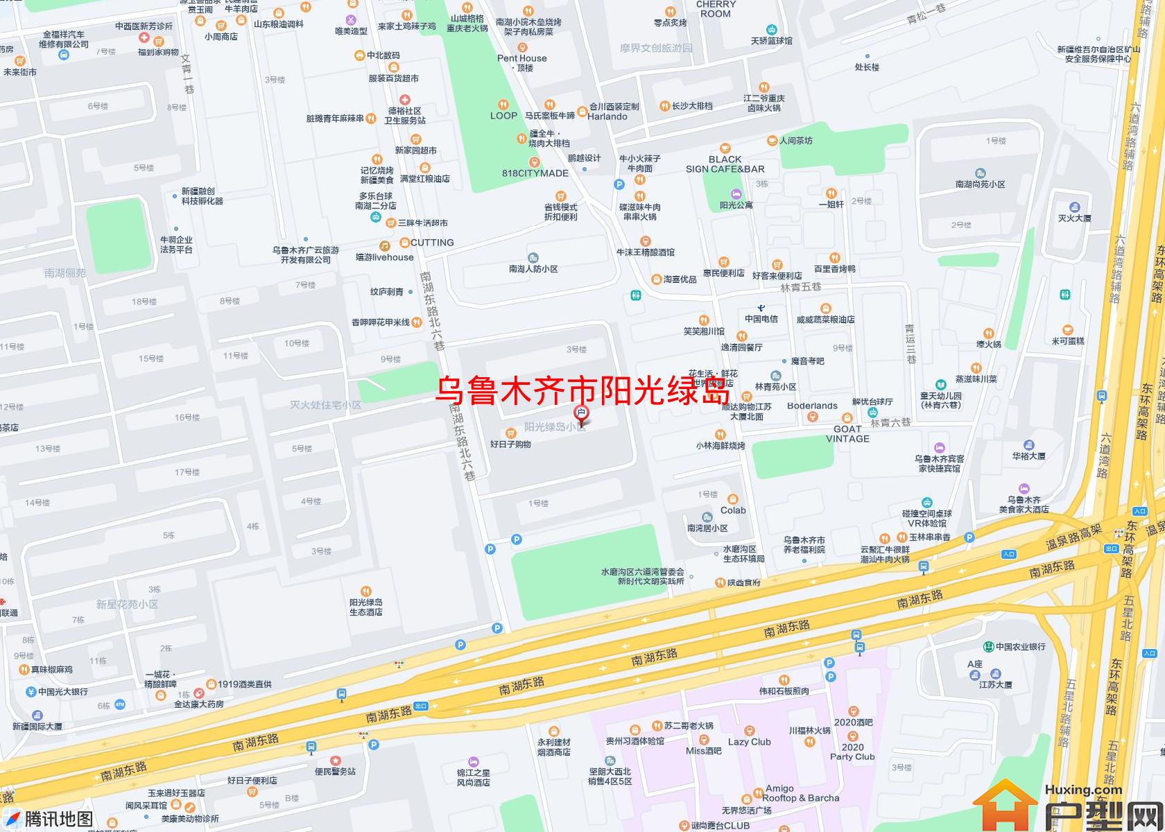 阳光绿岛小区 - 户型网