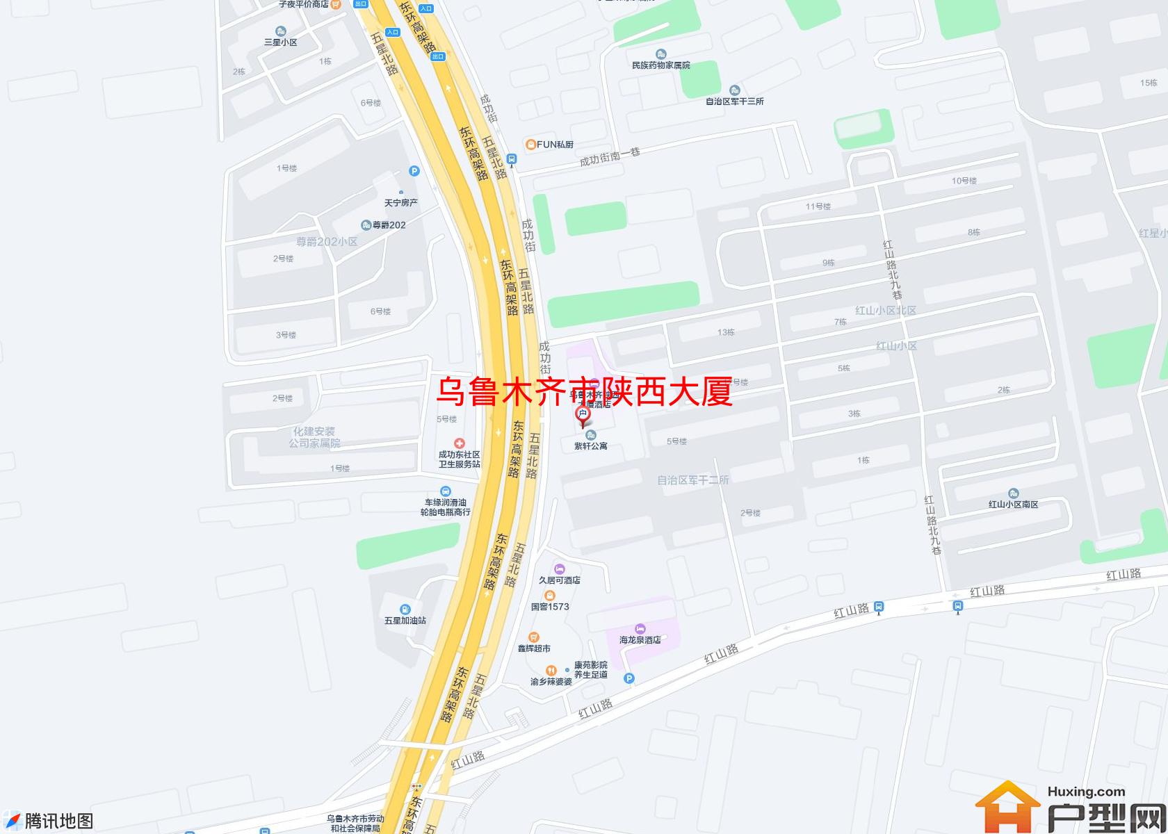 陕西大厦小区 - 户型网