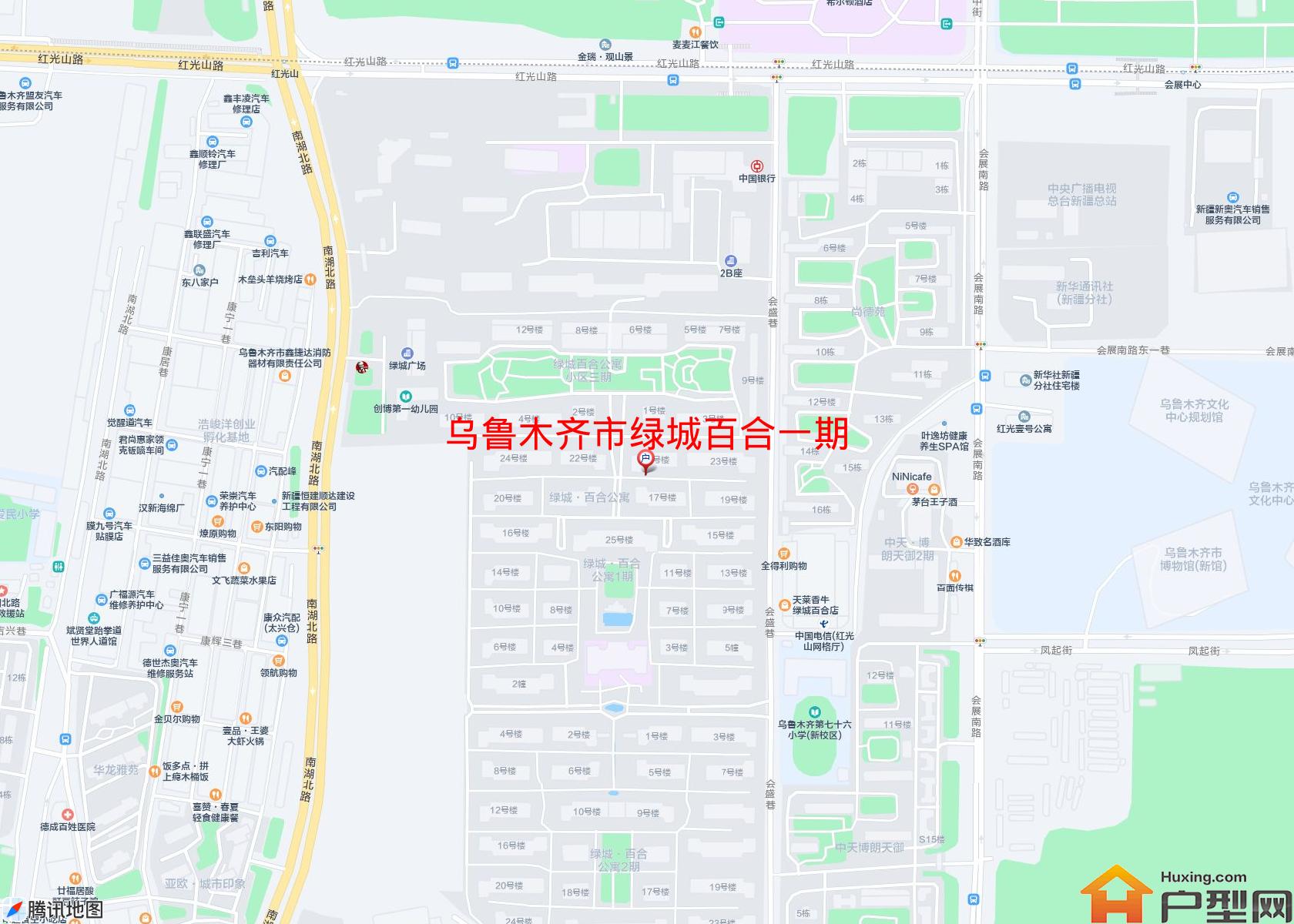 绿城百合一期小区 - 户型网